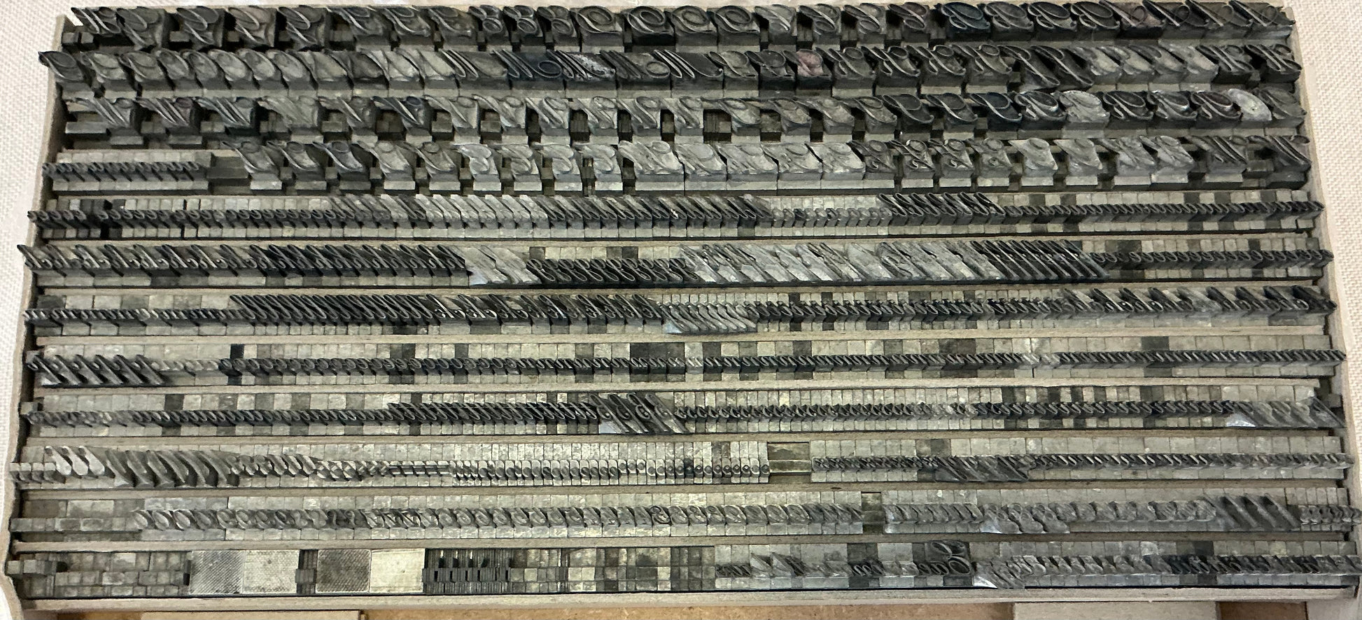 20 pt Artist Lettertype Letterpress Printing