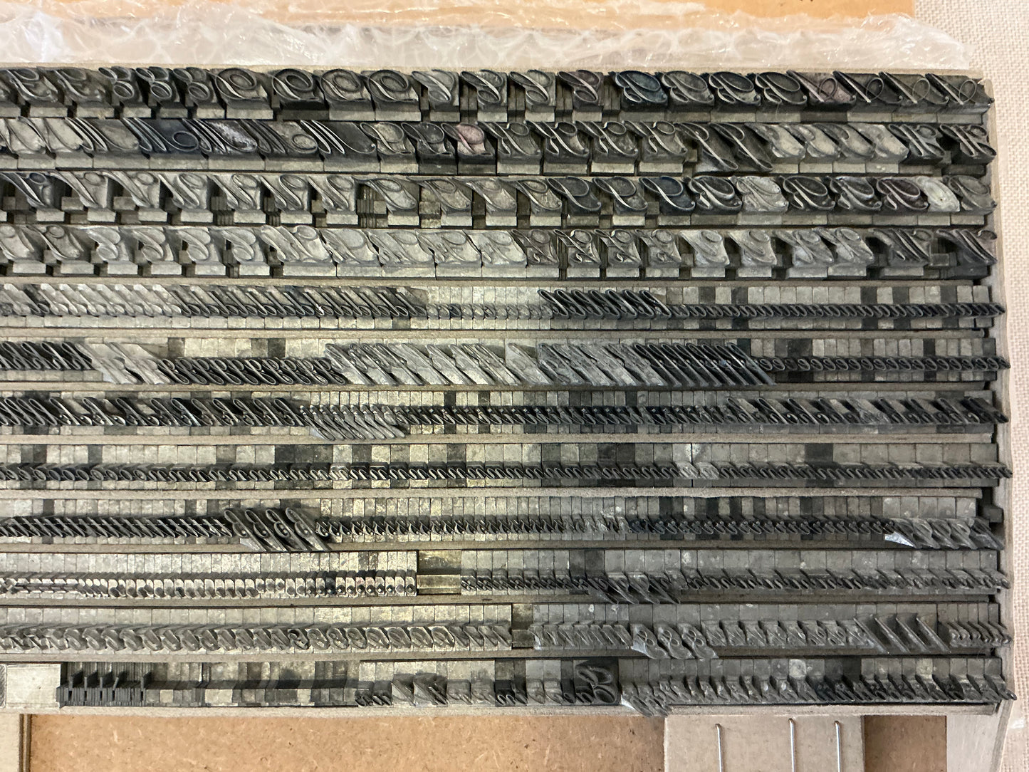 20 pt Artist Lettertype Letterpress Printing Box details