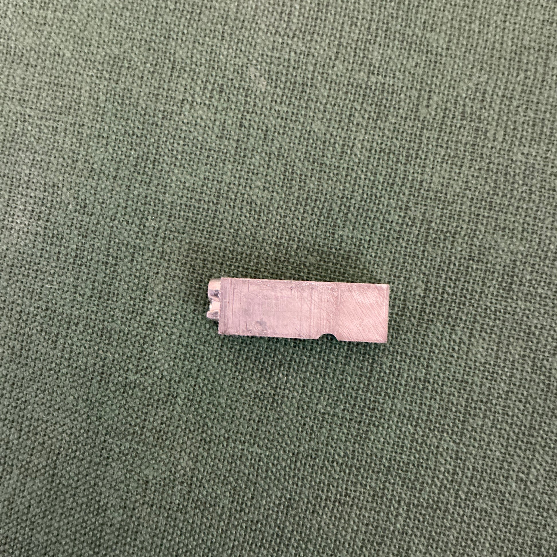 20pt Lettertype Letterpress set Grotesque by Marso printing letter