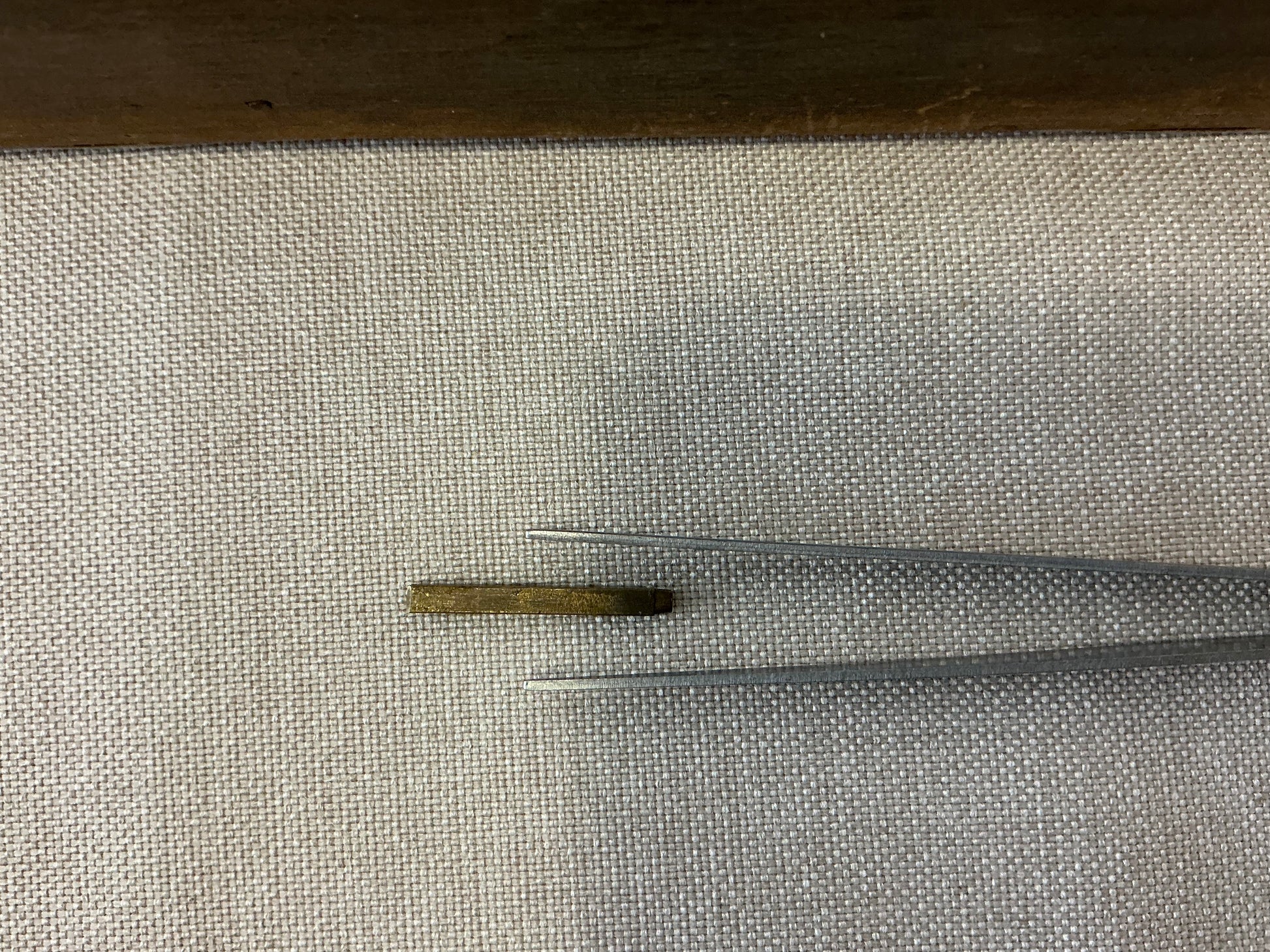 2 in 1 Rare Hot stamping brass letterpress mini letters 2.4mm and 3.0mm detail