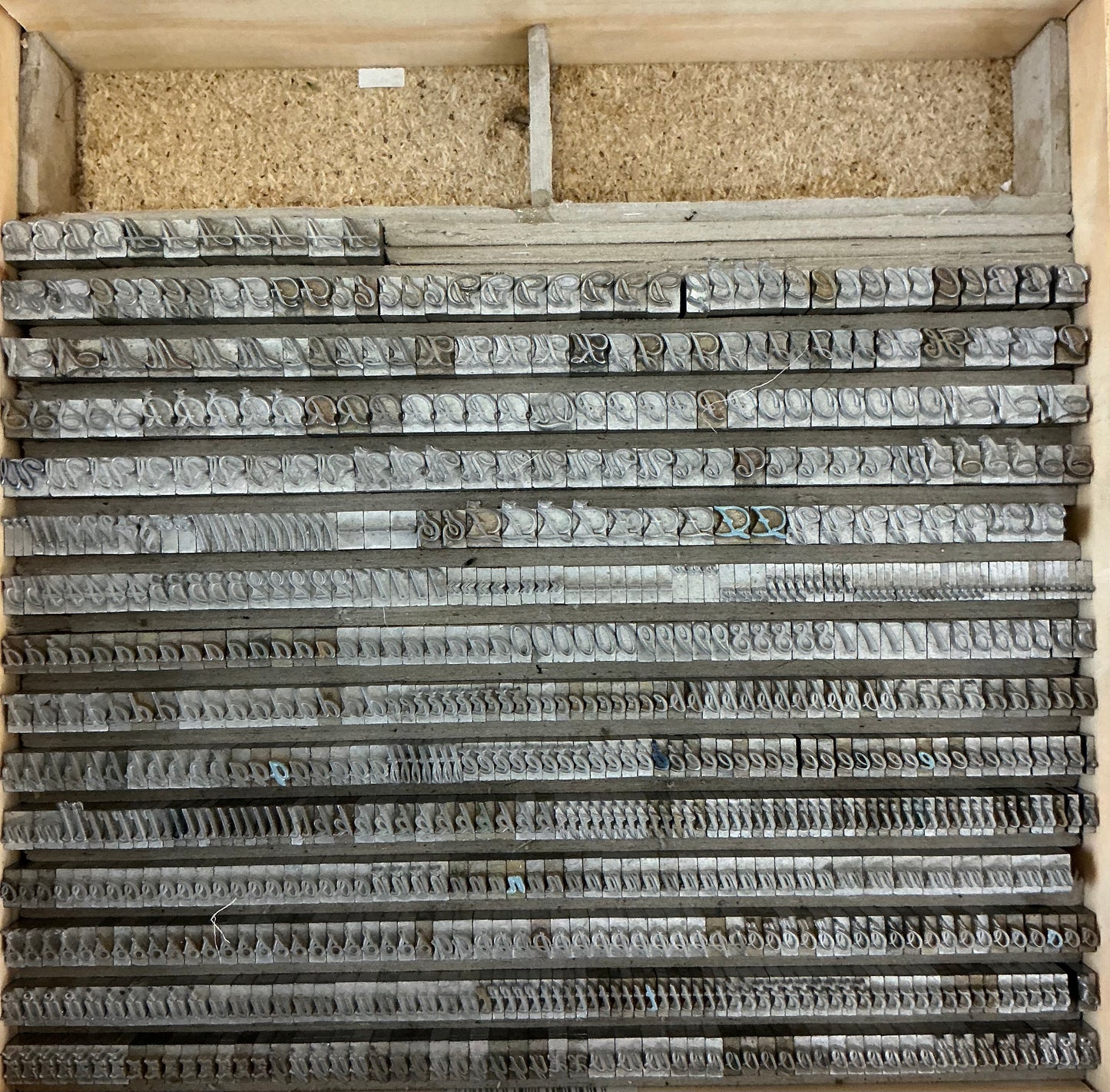 6mm / 0.236” Lettertype set Artist Handwriting Wedding details