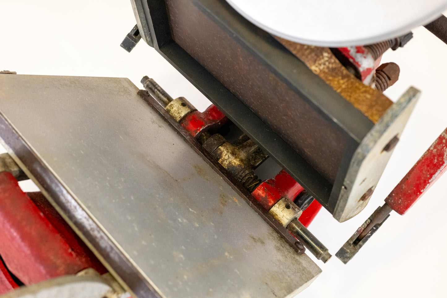 Close look detail on Adana Eight Five 8 x 5 Letterpress Printing Press Machine