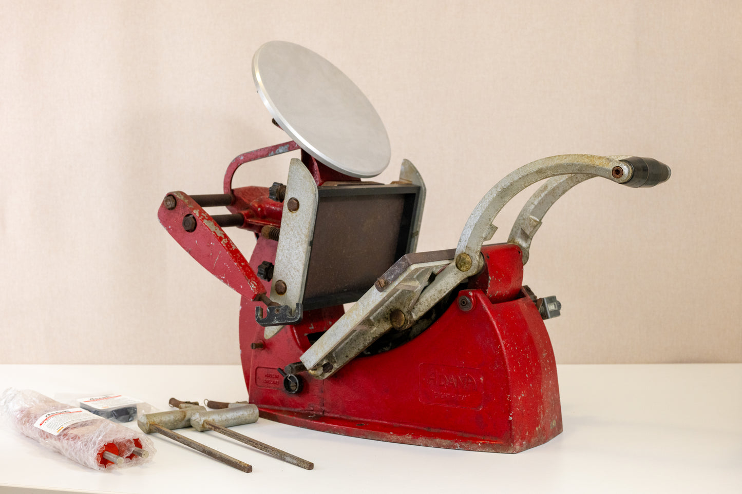 Full View on Adana Eight Five 8 x 5 Letterpress Printing Press Machine