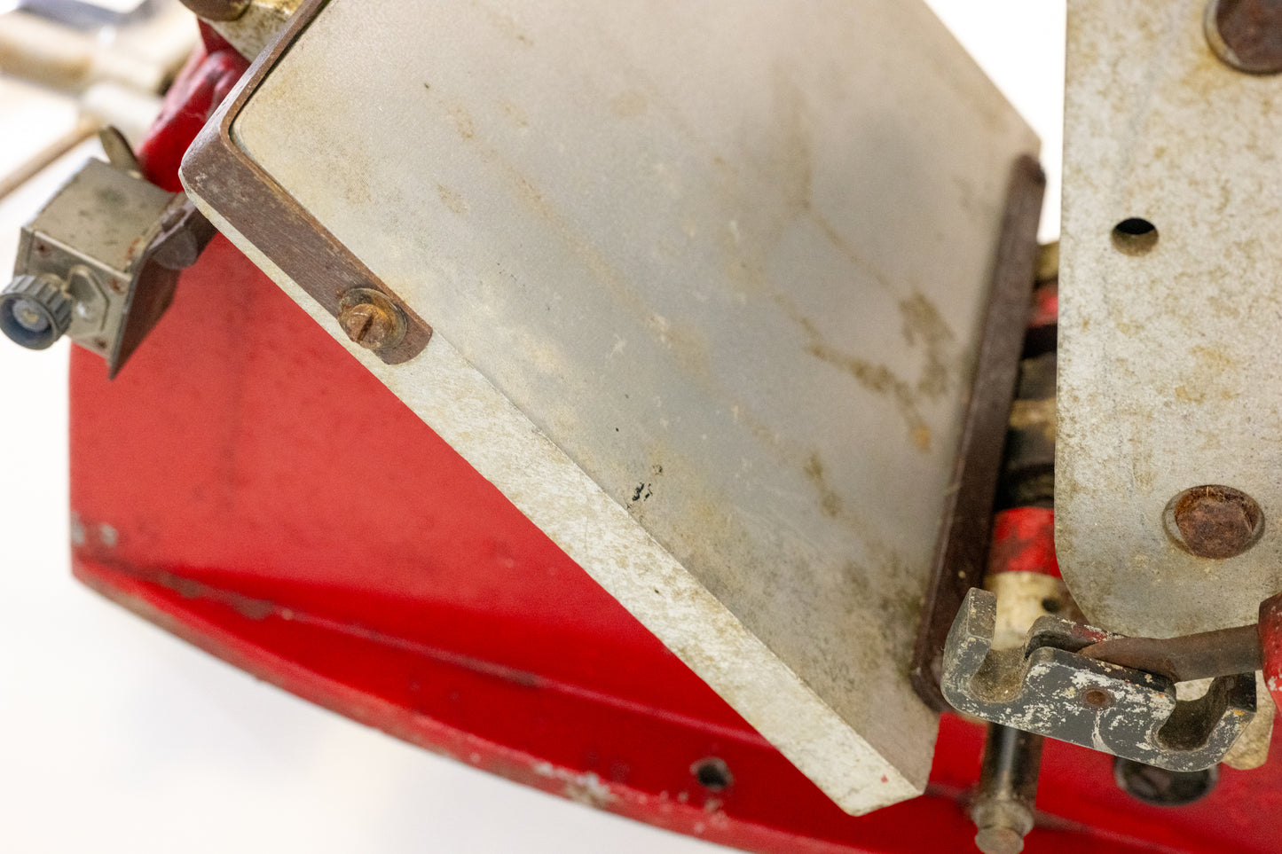 Detail of Adana Eight Five 8 x 5 Letterpress Printing Press Machine