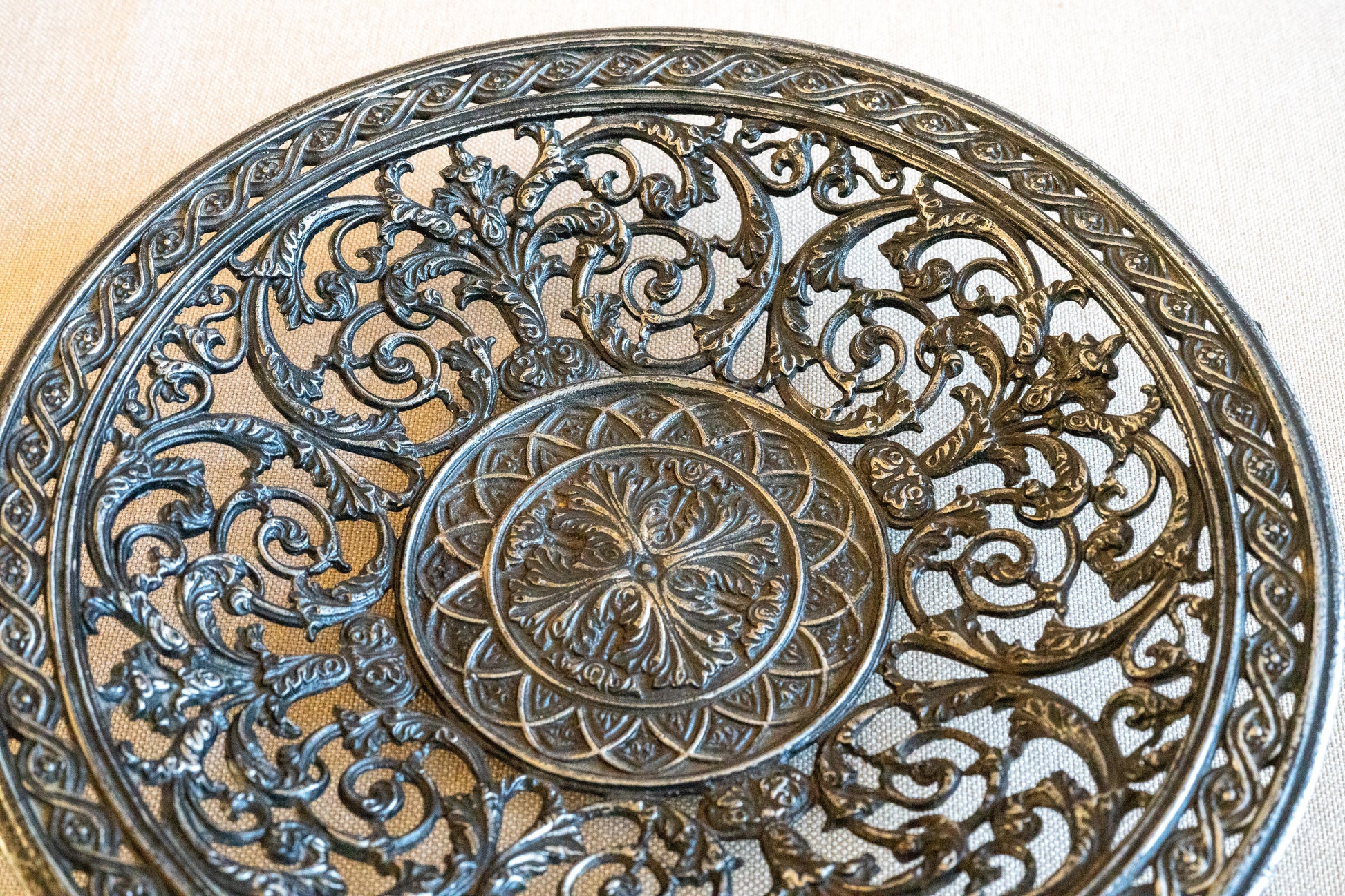 Casted iron plate Inside