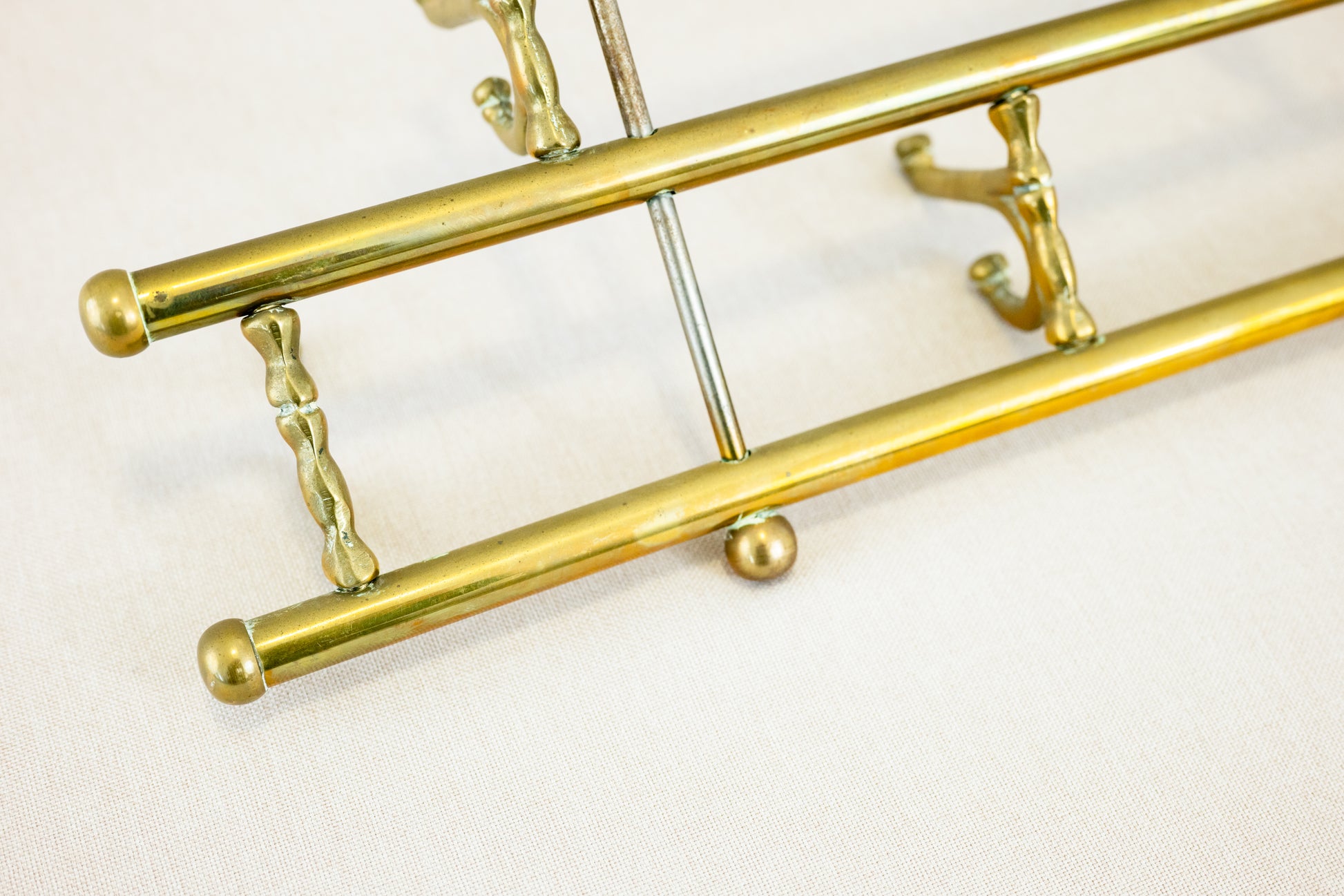 Coat Rack with Seven Swiveling Hooks, Austria, 1960s Close look