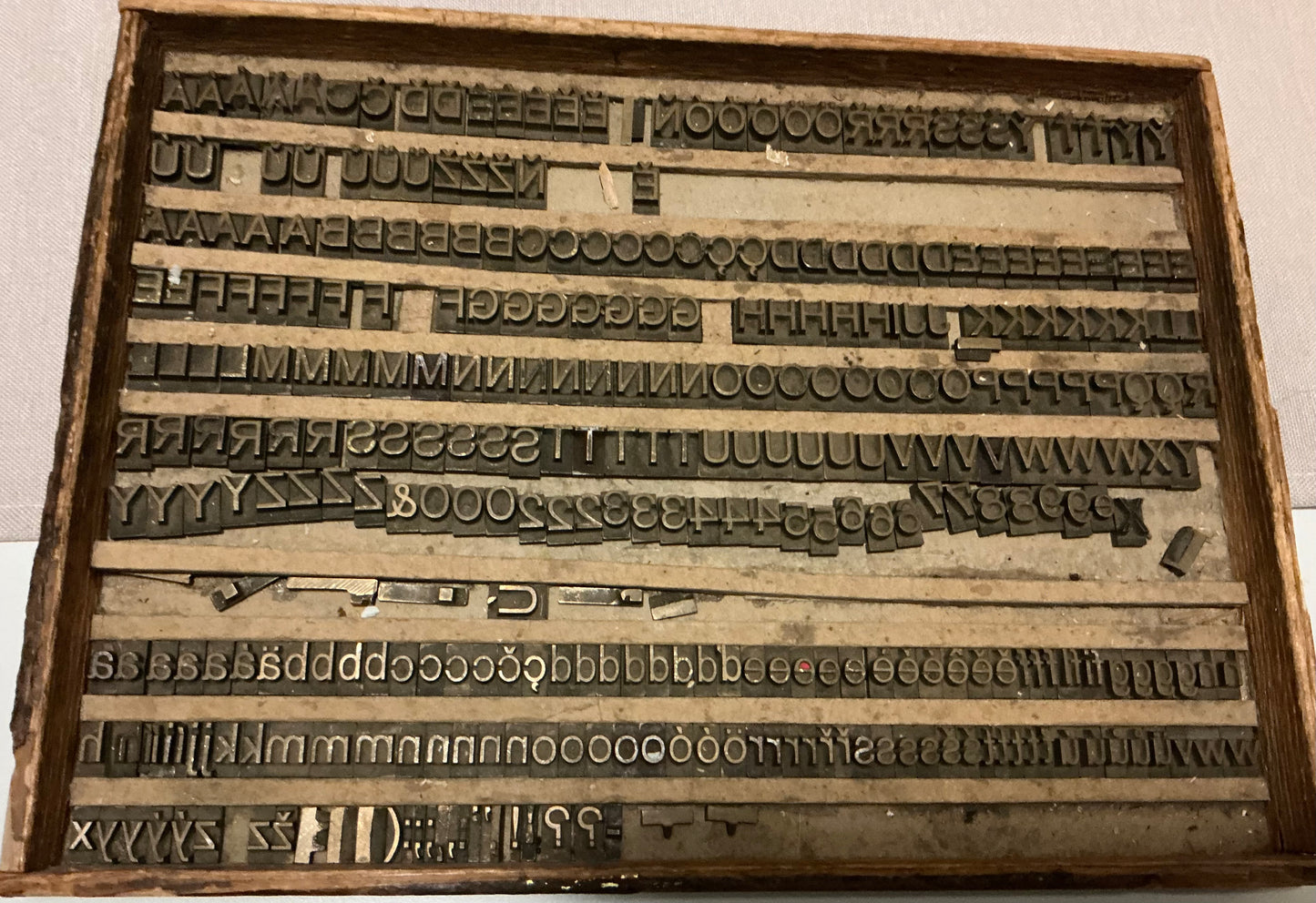 Hotstamping Letter Case