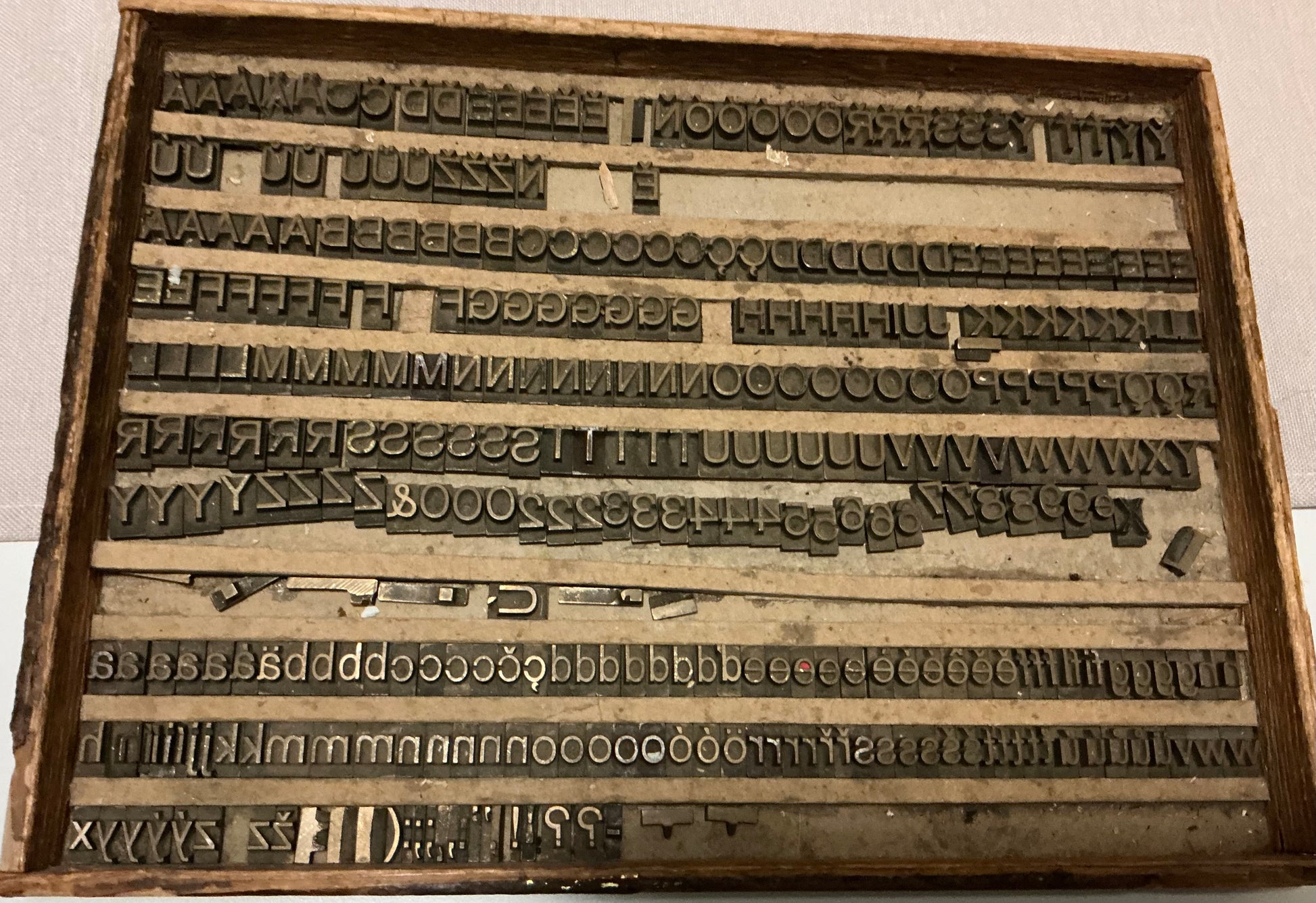 Hotstamping Letter Case