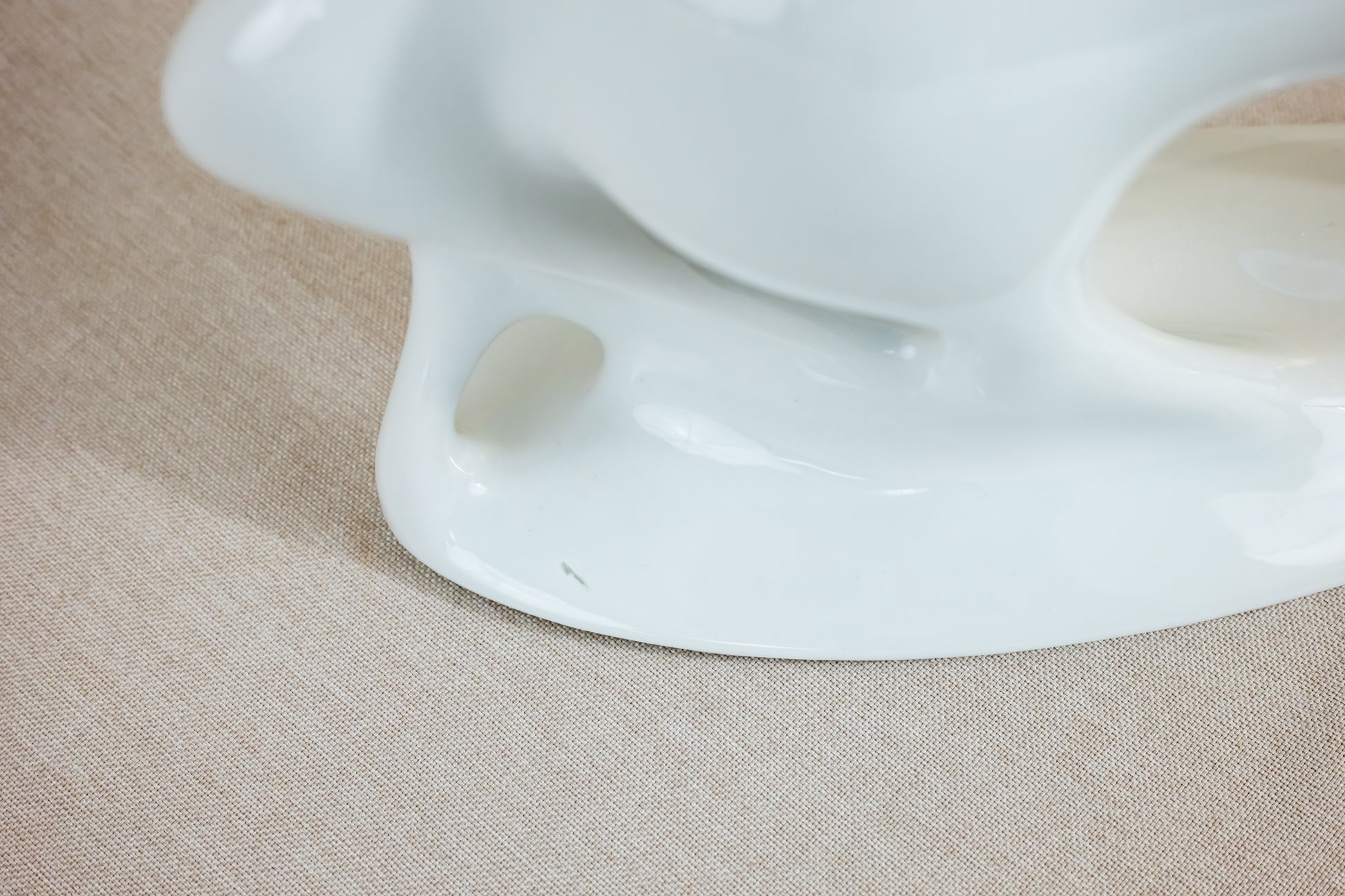 Jaroslav Jezek "Lady Godiva” Riding the White Horse, Porcelain Figurine “Morning” Royal Dux, Czech, Mid Century Modern Bottom Damage