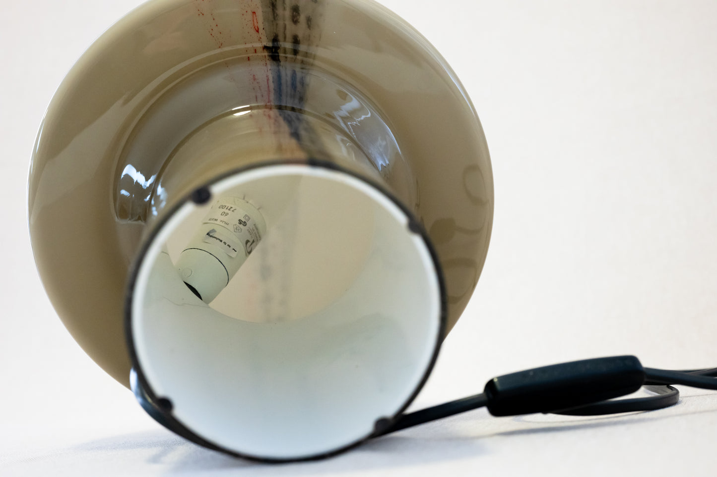 Peill & Putzler Mushroom table lamp , 1970’s Petit Bottom View