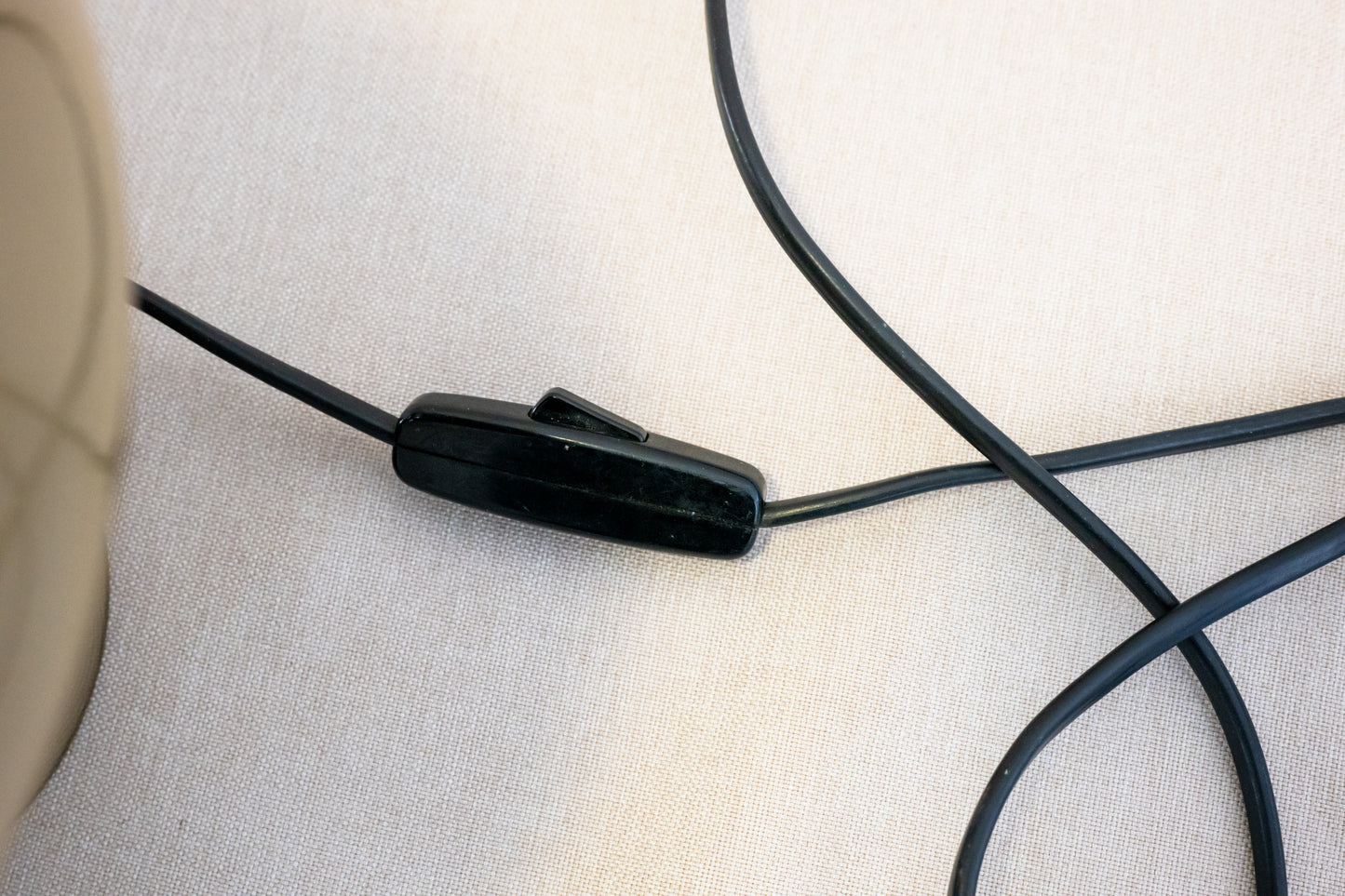 Peill & Putzler Mushroom table lamp , 1970’s Petit Cord Switch