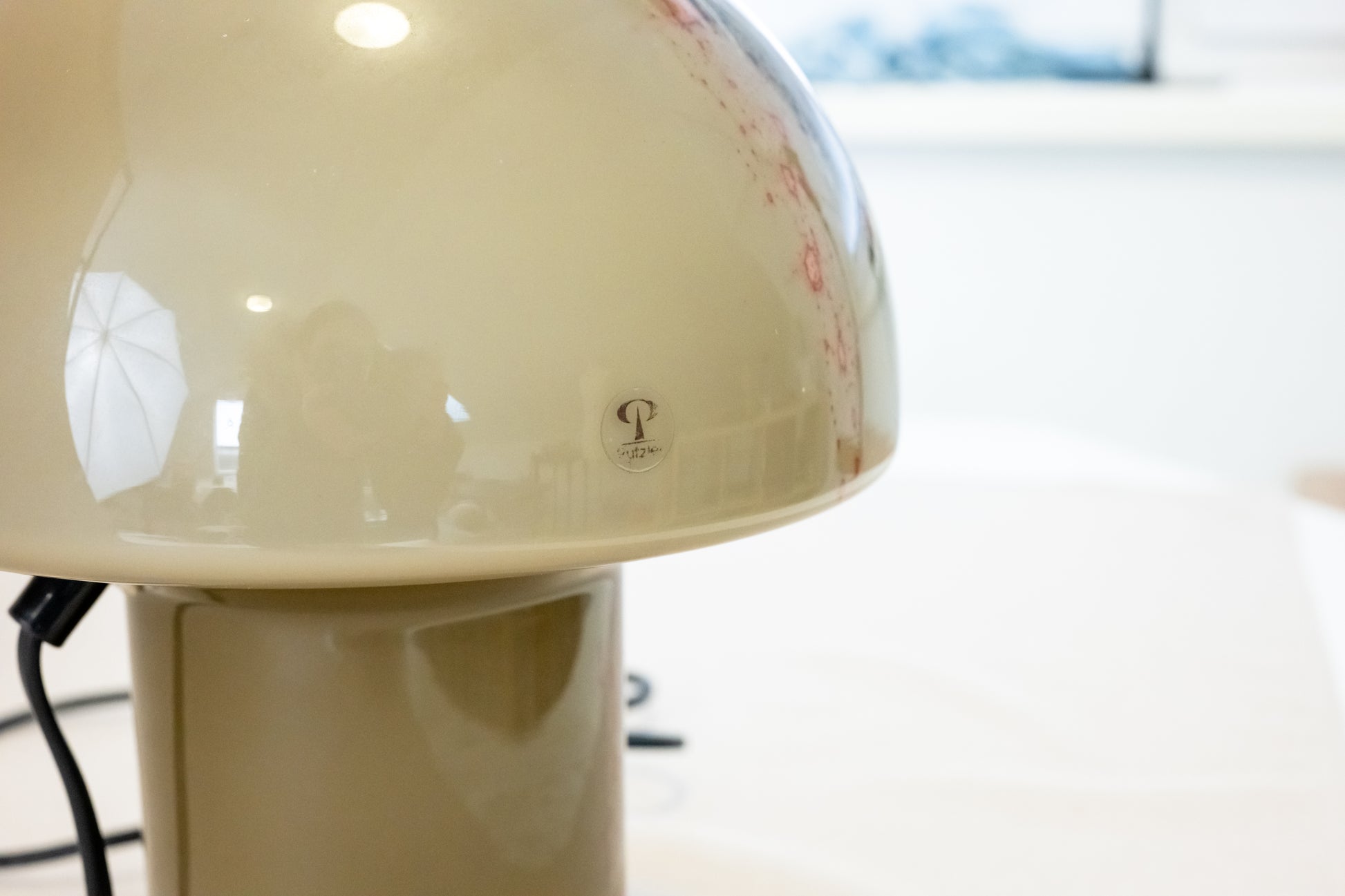 Peill & Putzler Mushroom table lamp , 1970’s Petit Mark Label