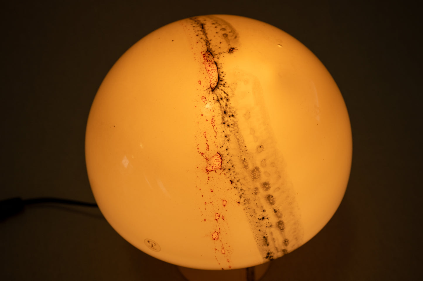 Peill & Putzler Mushroom table lamp , 1970’s Petit Top Light Details