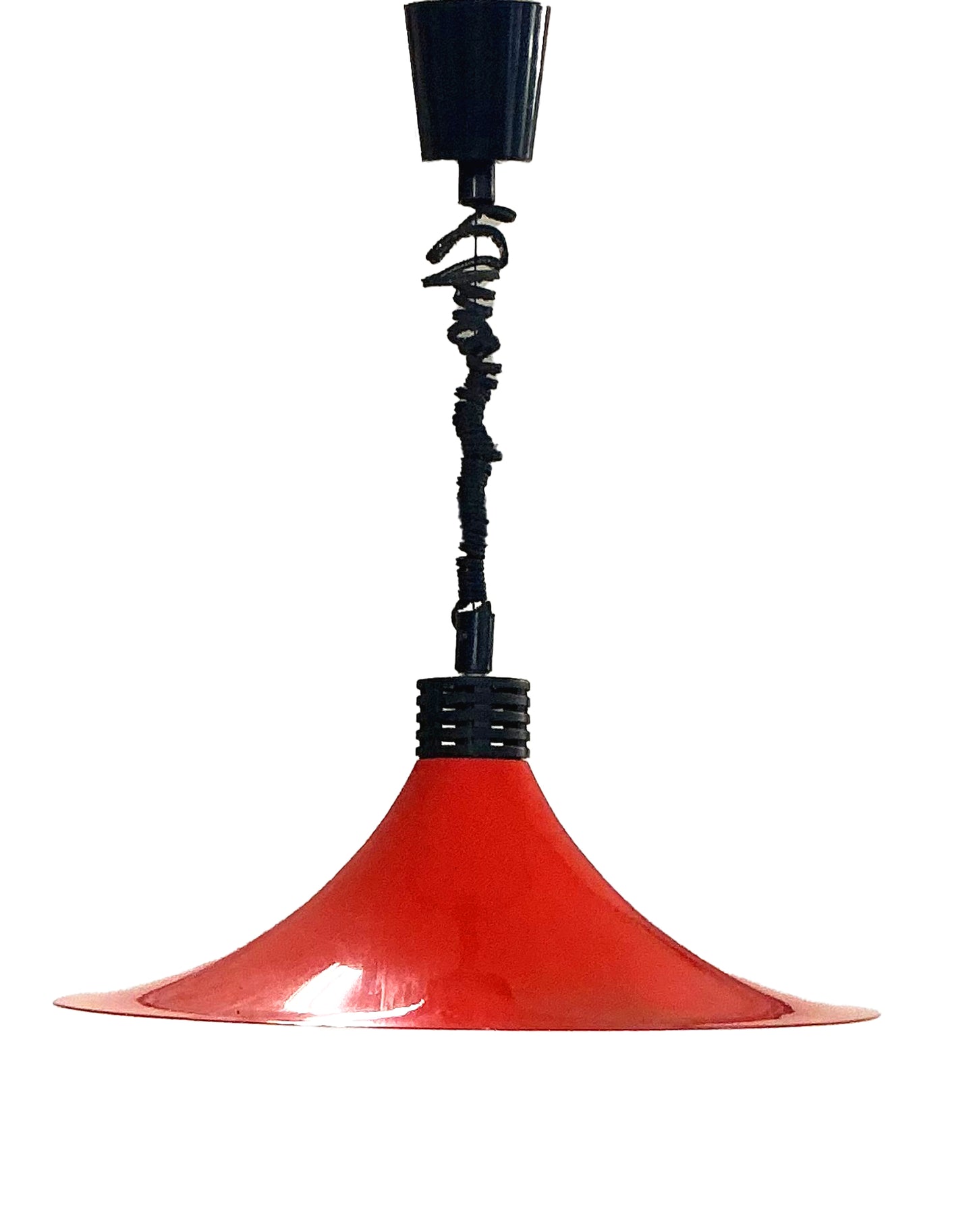 Red UFO lamp Polam Pila Side View