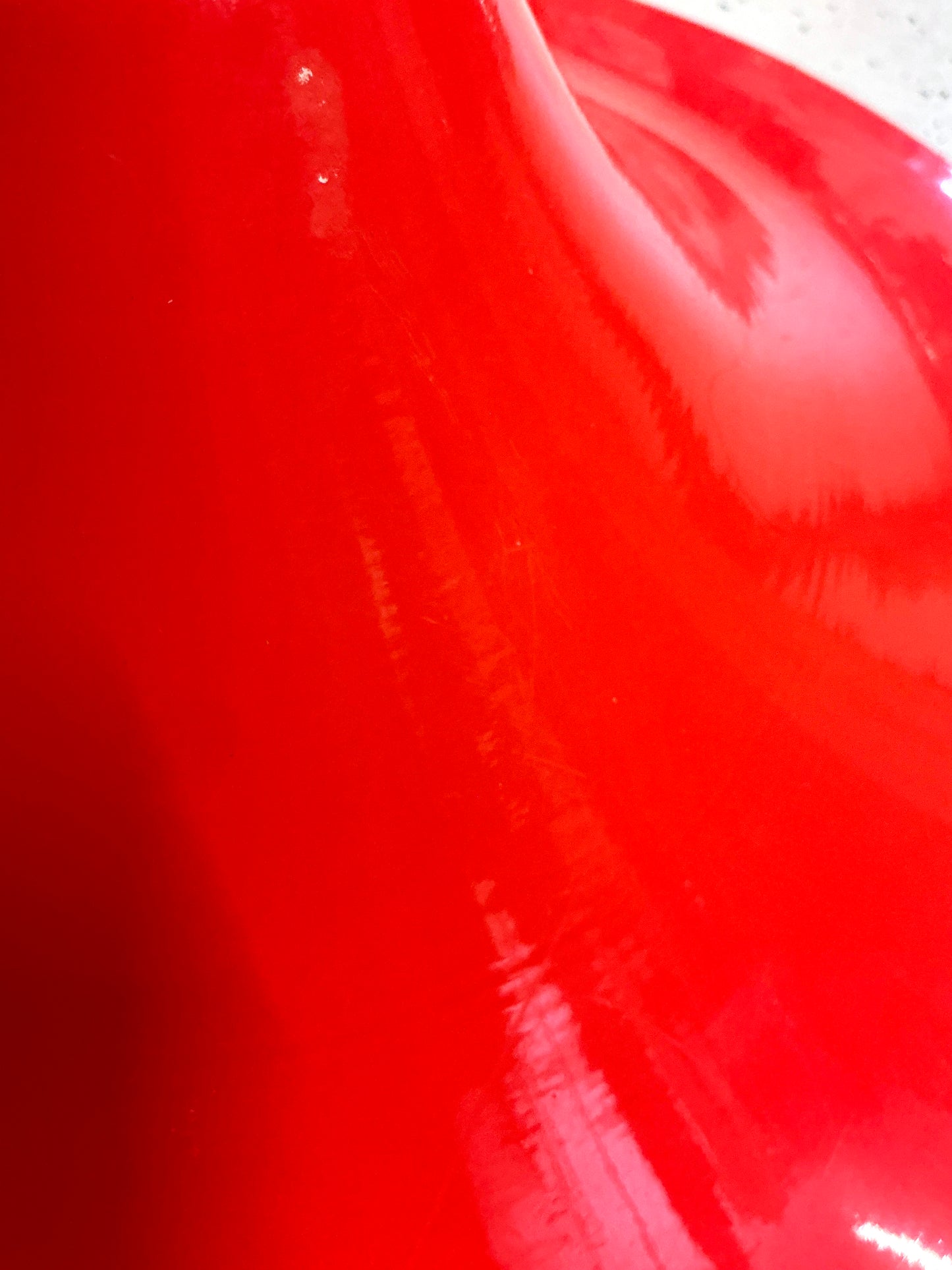 Red UFO lamp Polam Pila Color Scratch