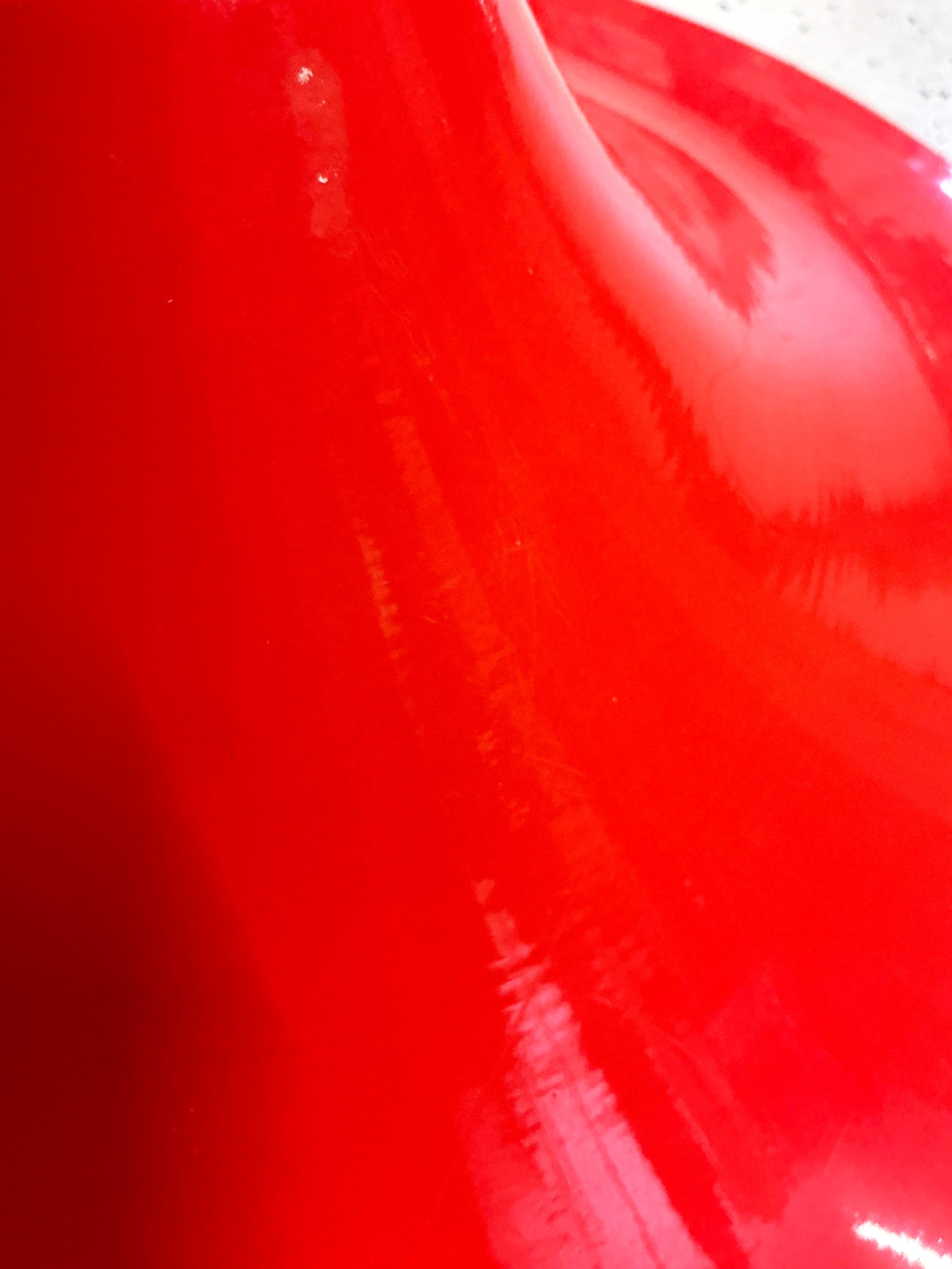 Red UFO lamp Polam Pila Color Scratch