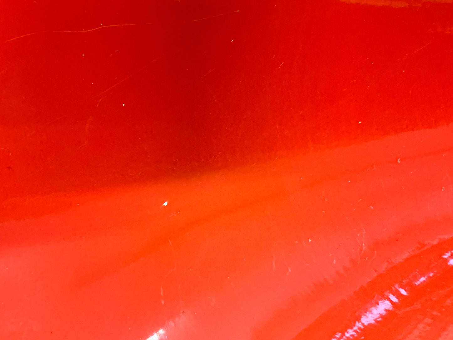 Red UFO lamp Polam Pila Color Scratch Dots