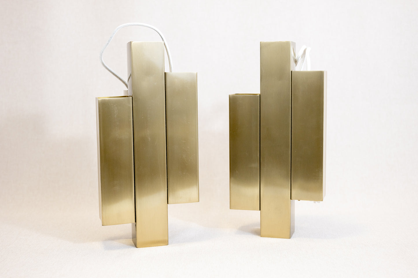 Wall metal lamp H&M Home Gold coloured pair