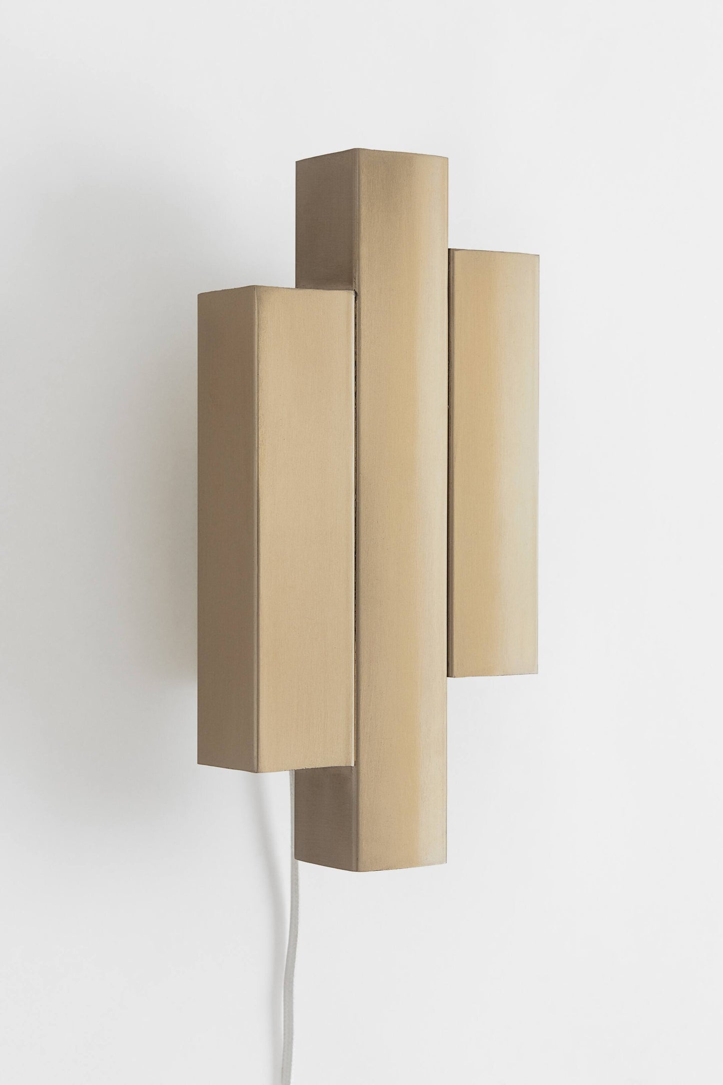 Wall metal lamp H&M Home Gold coloured