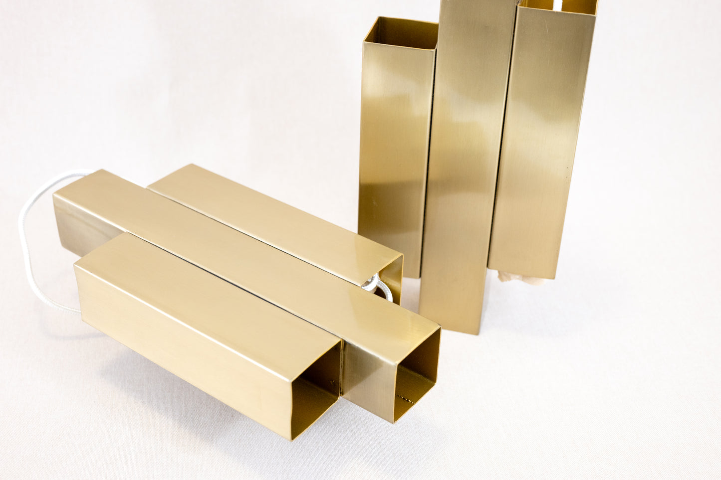 Wall metal lamp H&M Home Gold-coloured pair 4