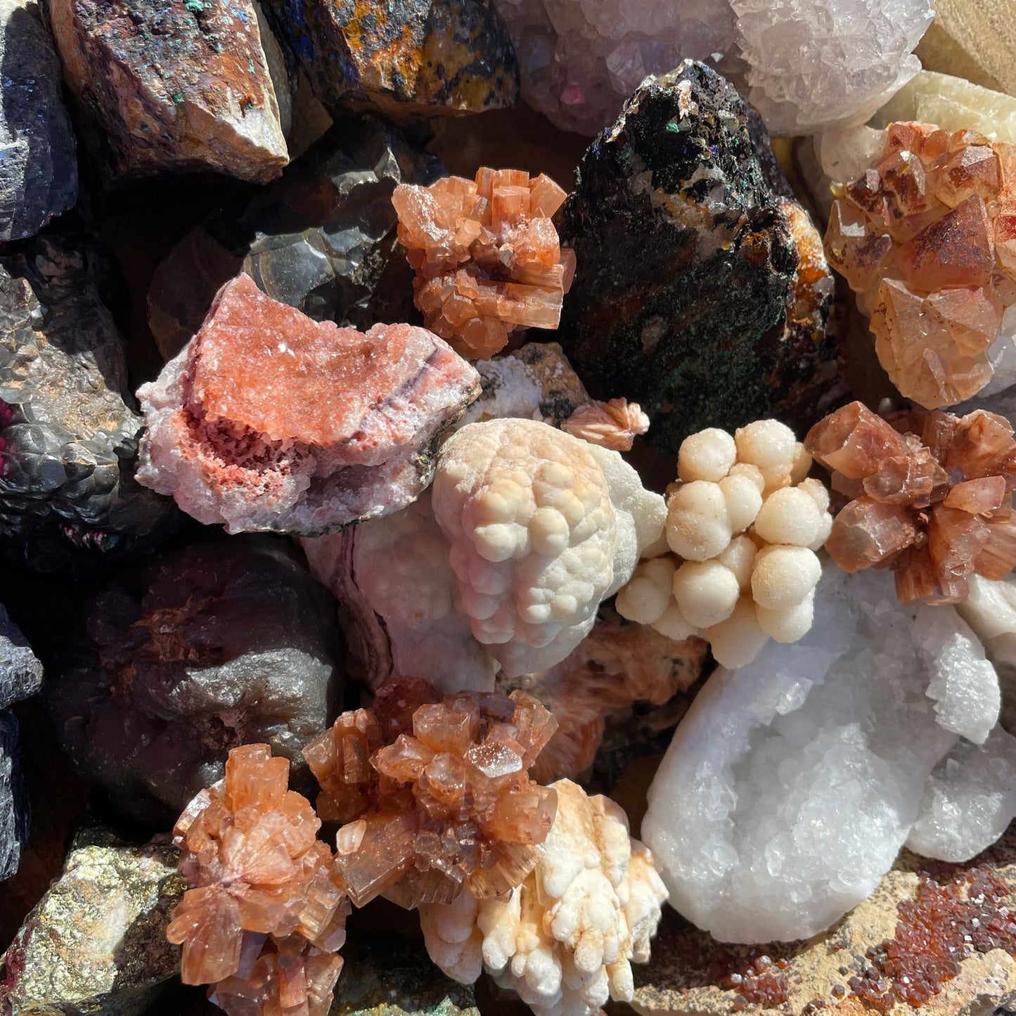 Mineral Specimens - Chalcopyrite (approx 80 pieces)