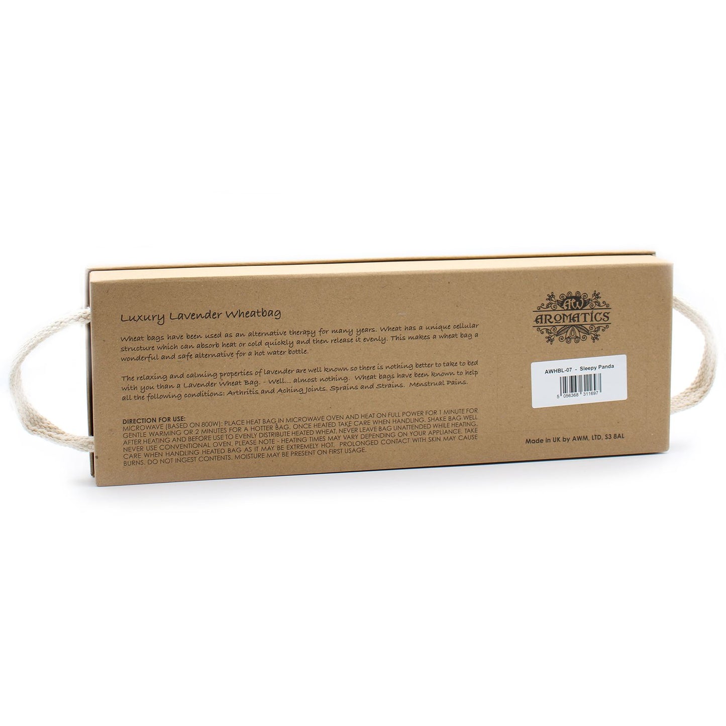 Luxury Lavender Wheat Bag in Gift Box - Sleepy Panda