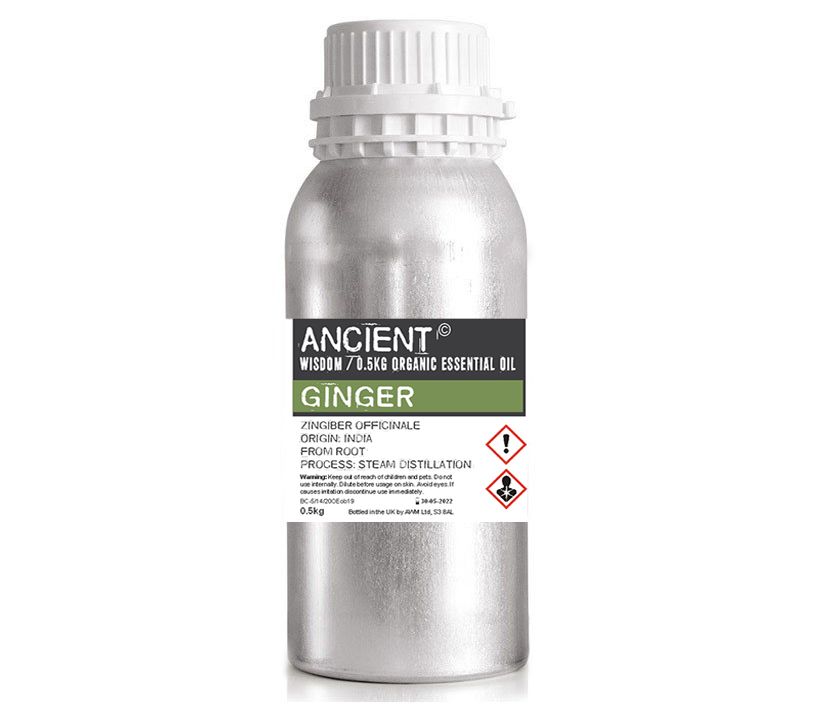 Ginger Organic Essential Oil 0.5kg