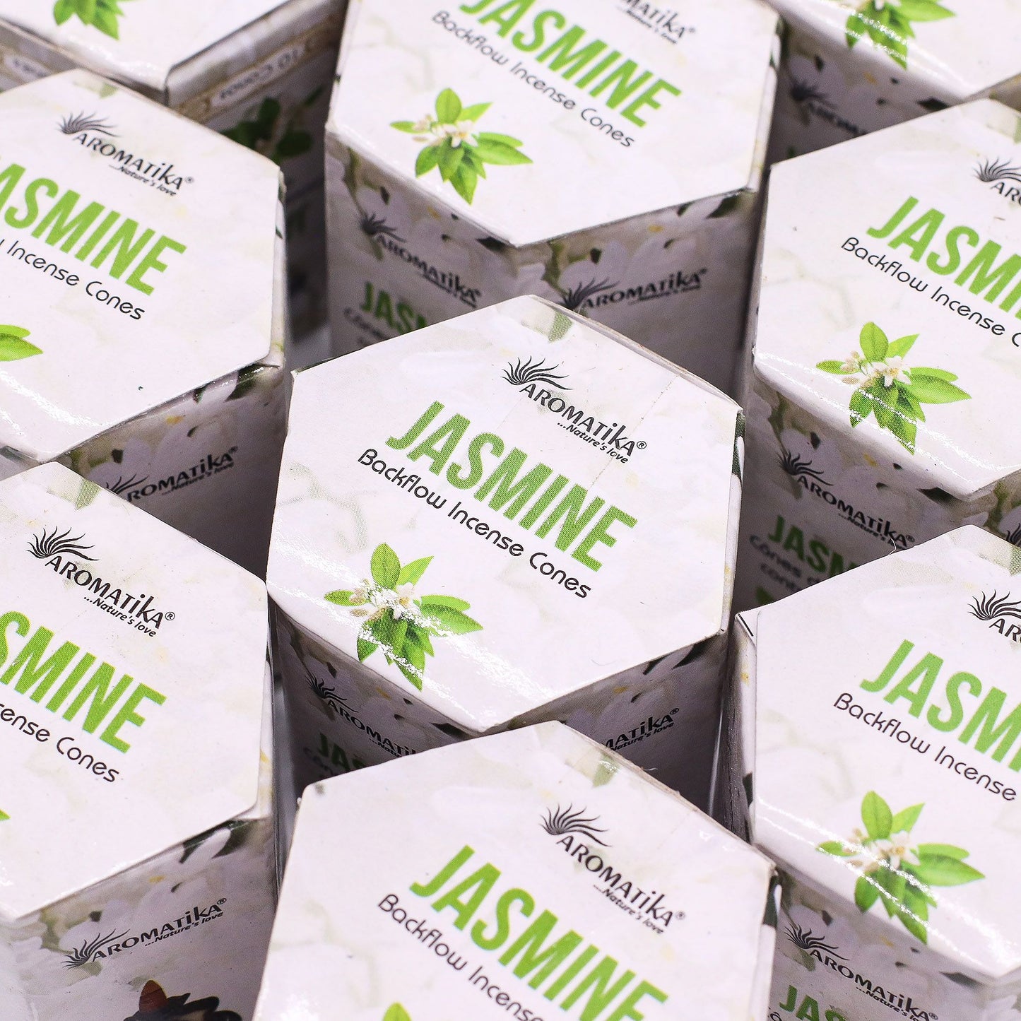 Vonné tyčinky Masala Backflow, balenie 10 kusov - jazmín