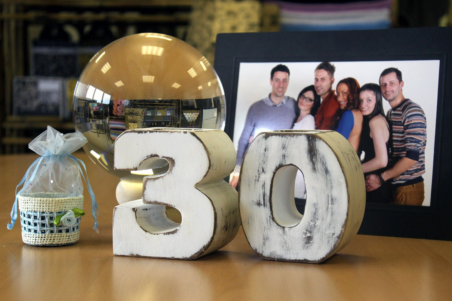 Wooden Birthday Number - No.3