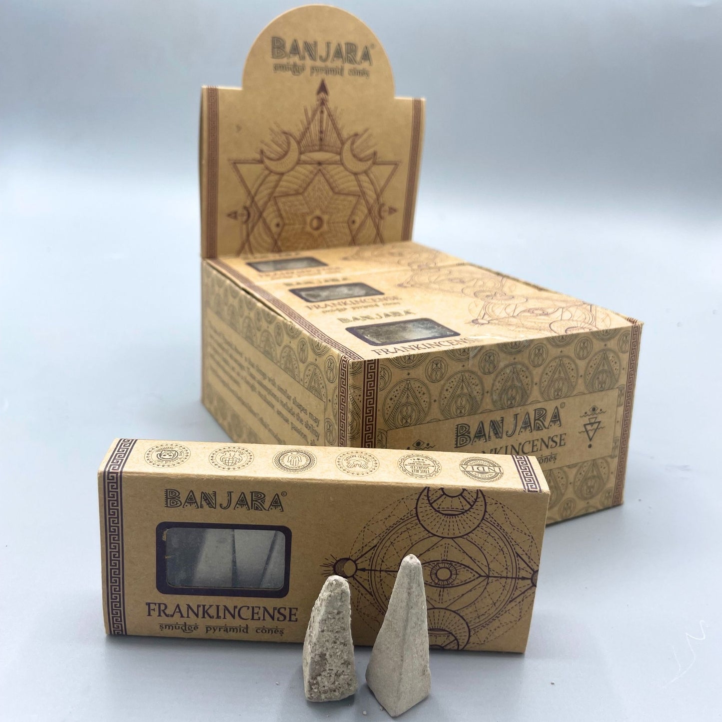 Banjara Smudge Pyramid Cones - Frankincense