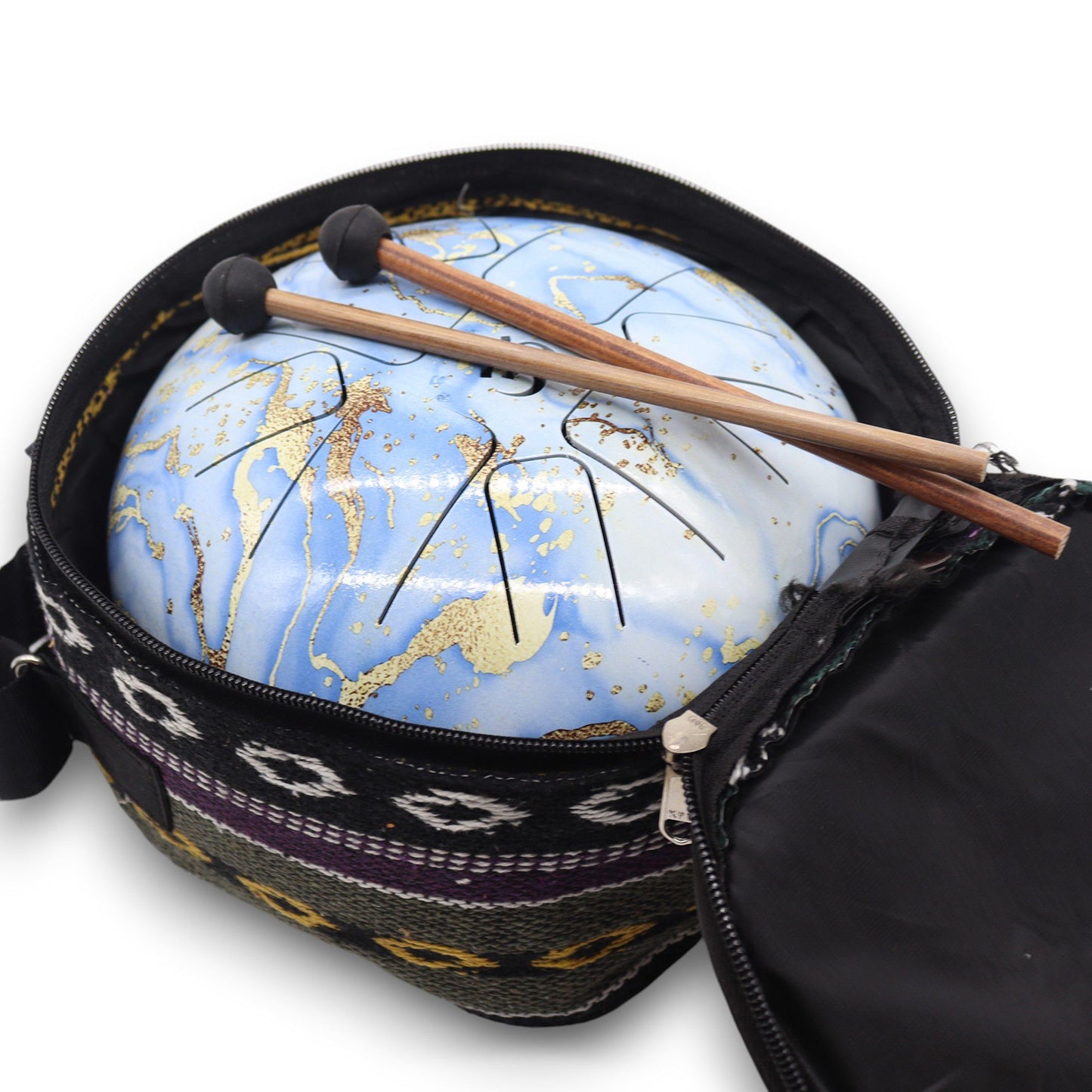 Med Steel Tongue Happy Drums Blue Sky - 17x13cm
