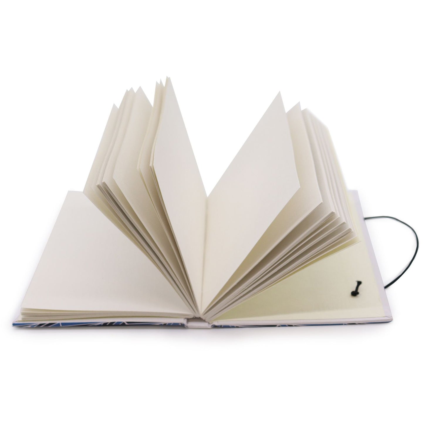 Small Notebook with strap - Waves in the same sea