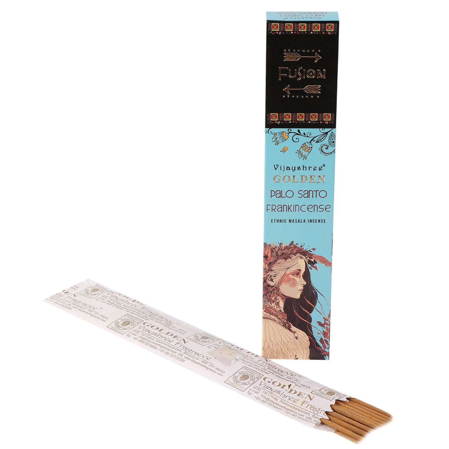 15g Golden Palo Santo and Frankincense