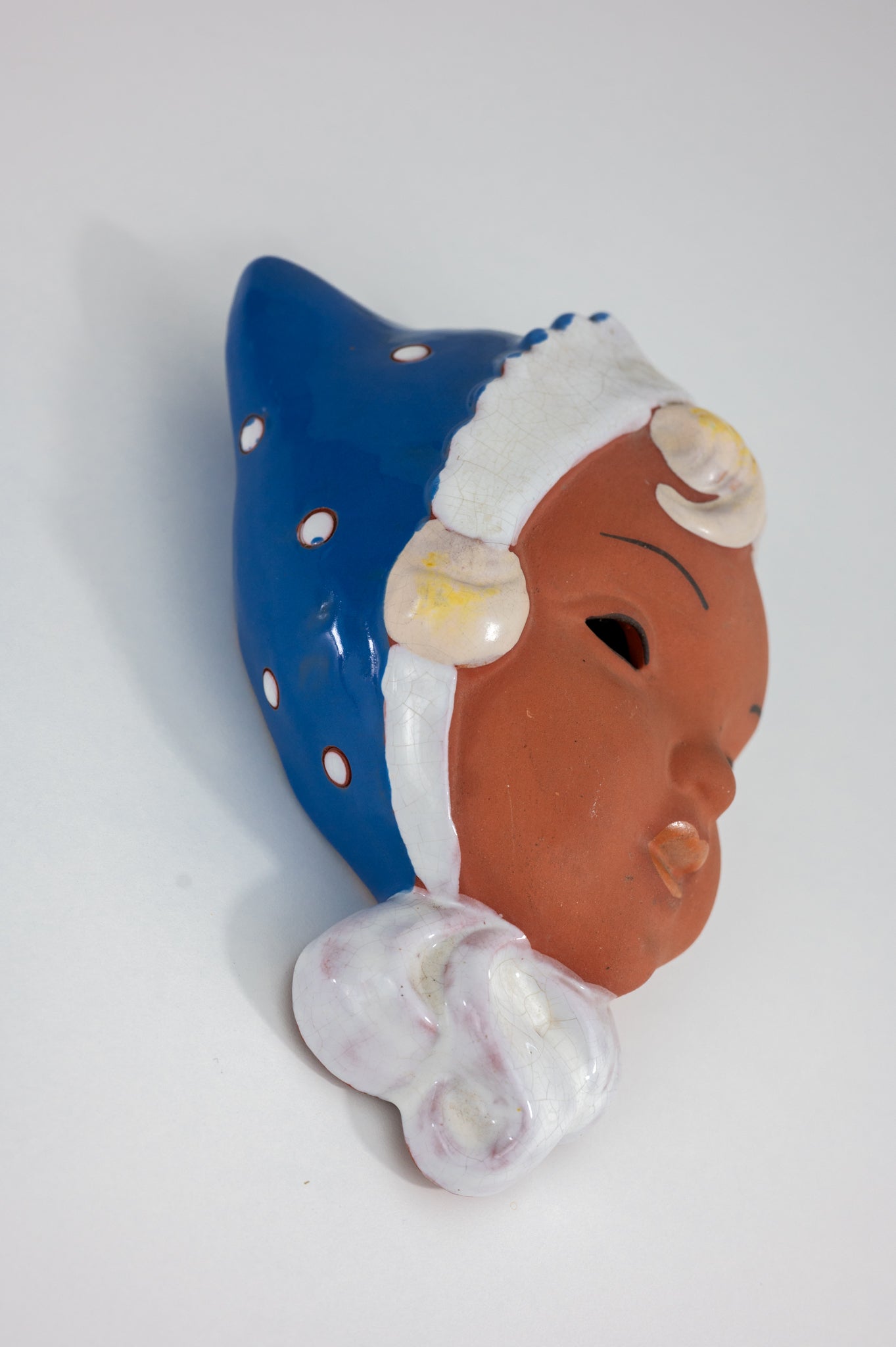 Czech Girl Terracotta Wall Mask