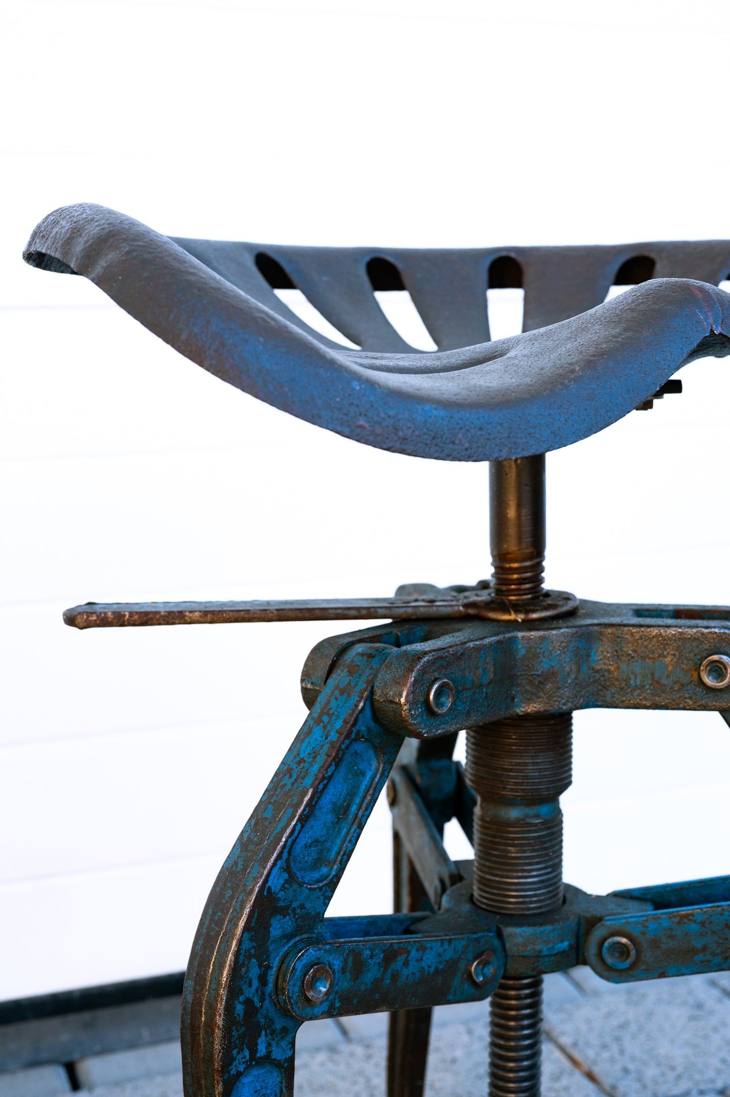 Industrial tractor stool