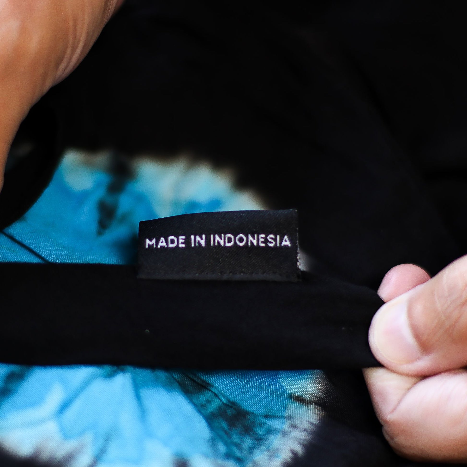 Japanese Style Lounge Pants - Blue & Orange - M