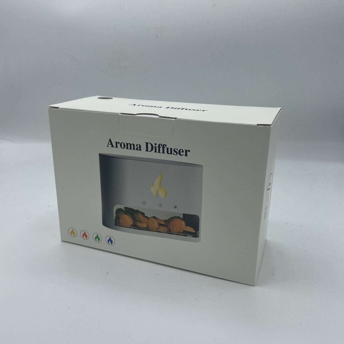 Aróma difuzér Blaze - Komora s himalájskou soľou - USB-C - Efekt plameňa (vrátane soli)