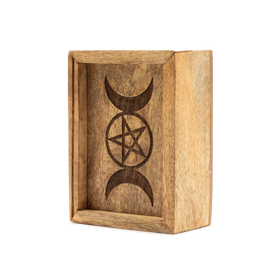 Small Tarot Box with Card Holder
