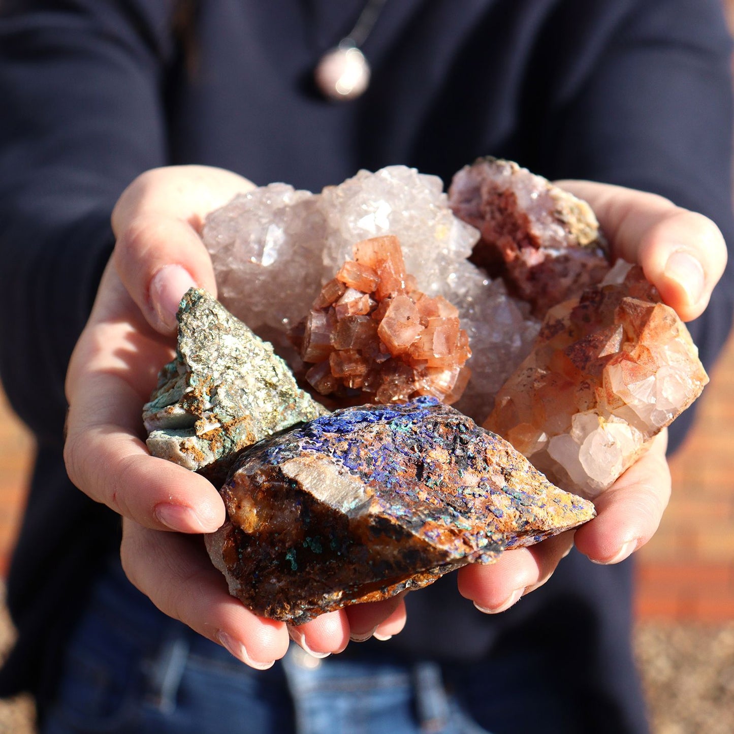 Mineral Specimens - Chalcopyrite (approx 80 pieces)