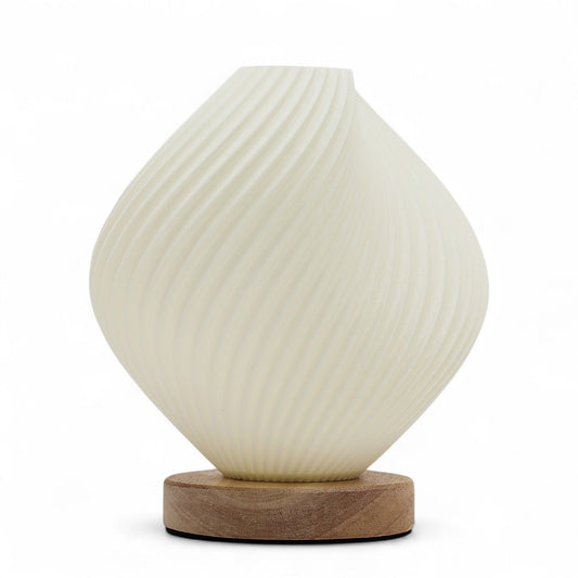 New Wave Lamp - USB - 3 settings - Shell Twisted