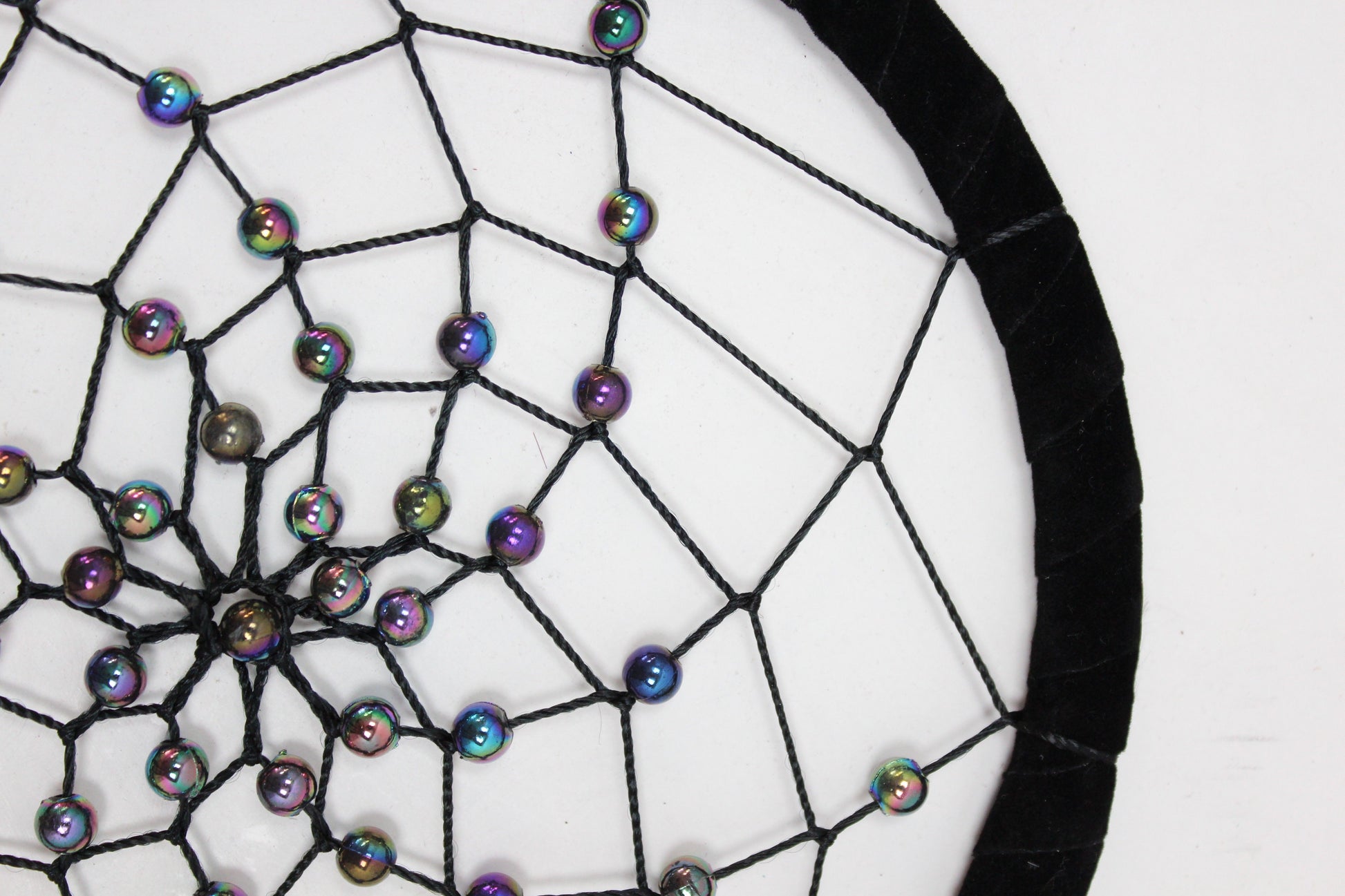 Bali Dreamcatcher - XLarge Round - Cream/Coffee/Choc