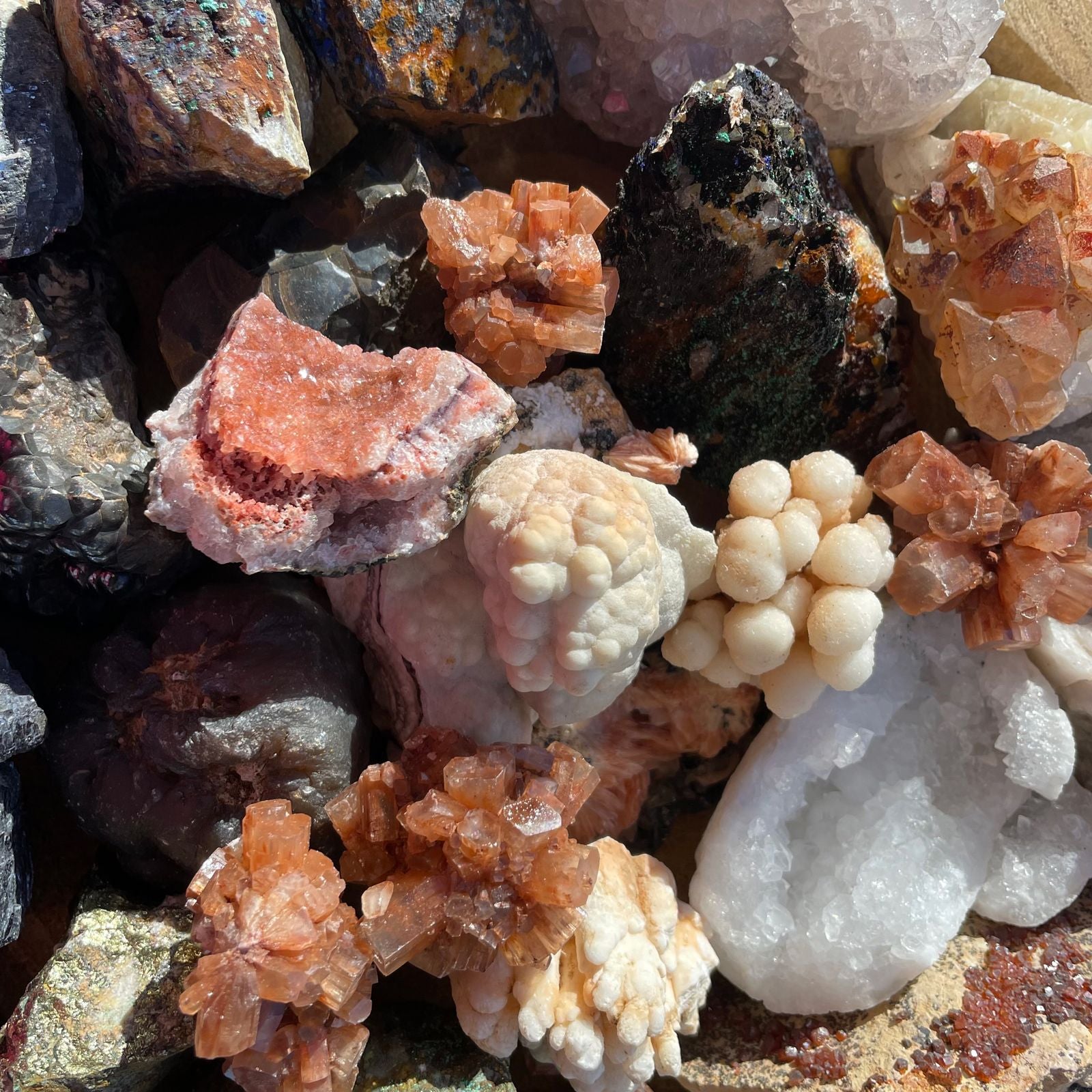 Mineral Specimens - Chalcopyrite (approx 80 pieces)