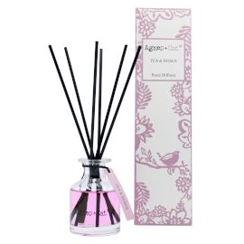 Difuzér s tyčinkami 140 ml - čaj a ruže