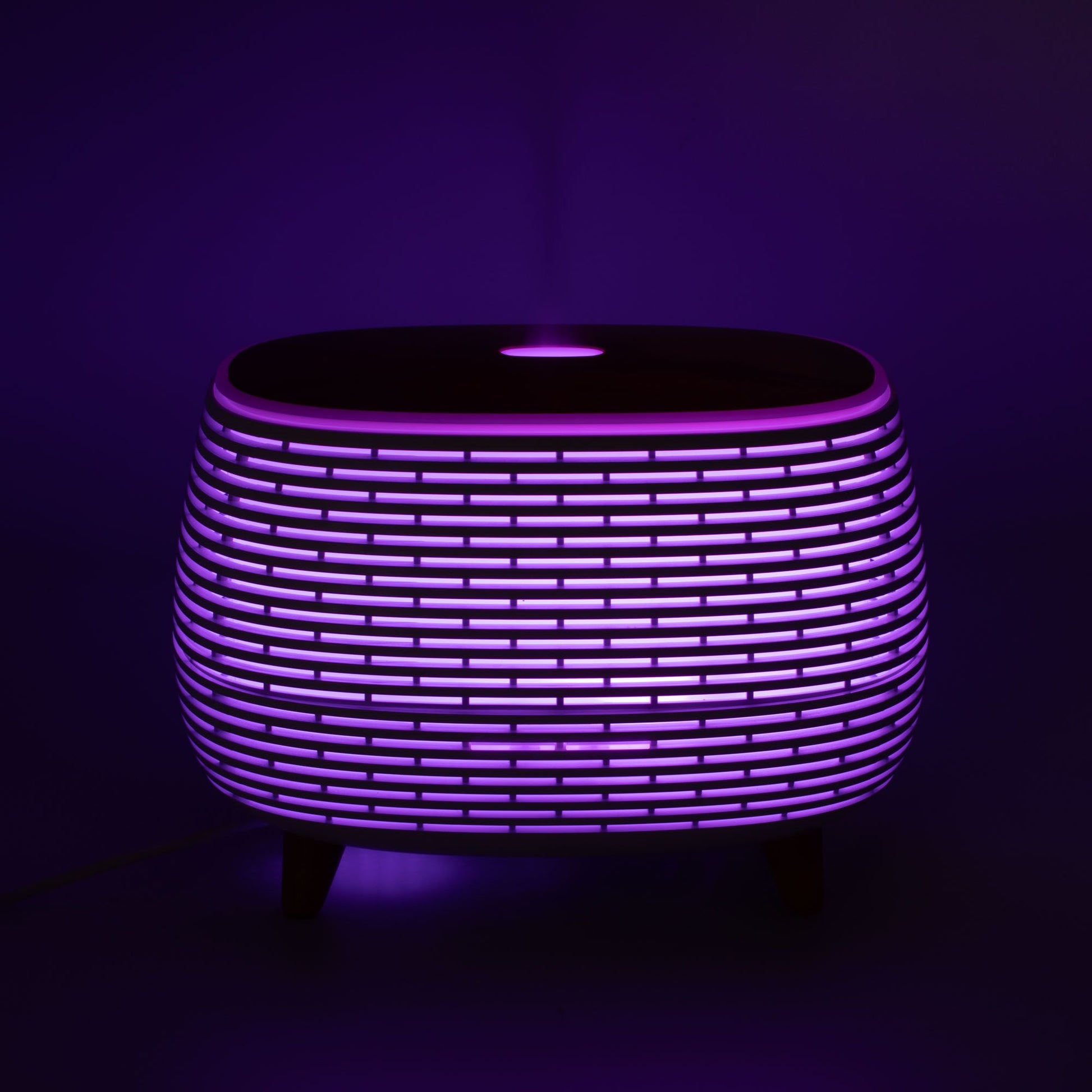 Aromatherapy Futuristic Ribbed - USB - Colour Change - Remote