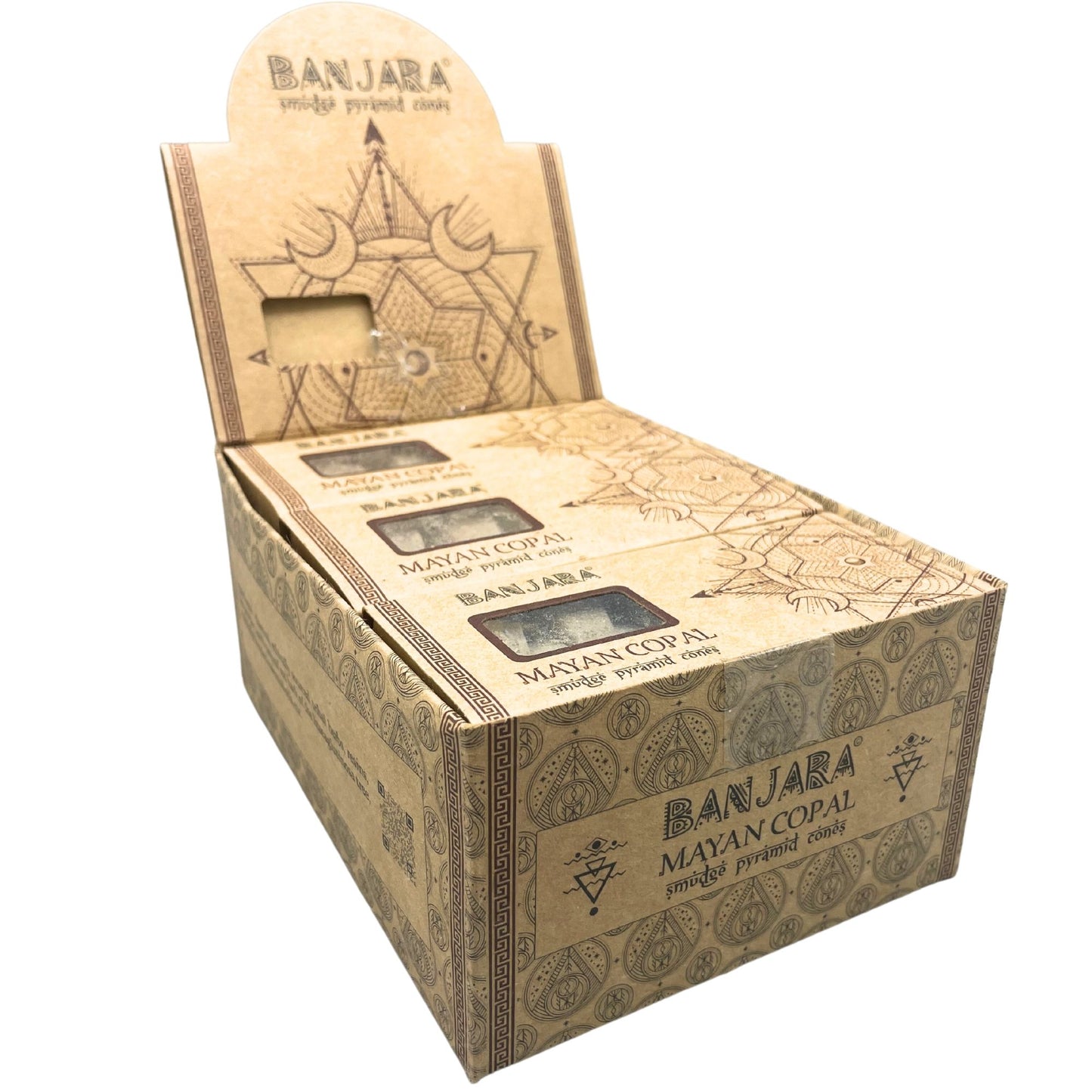 Banjara Smudge Pyramid Cones - Mayan Copal