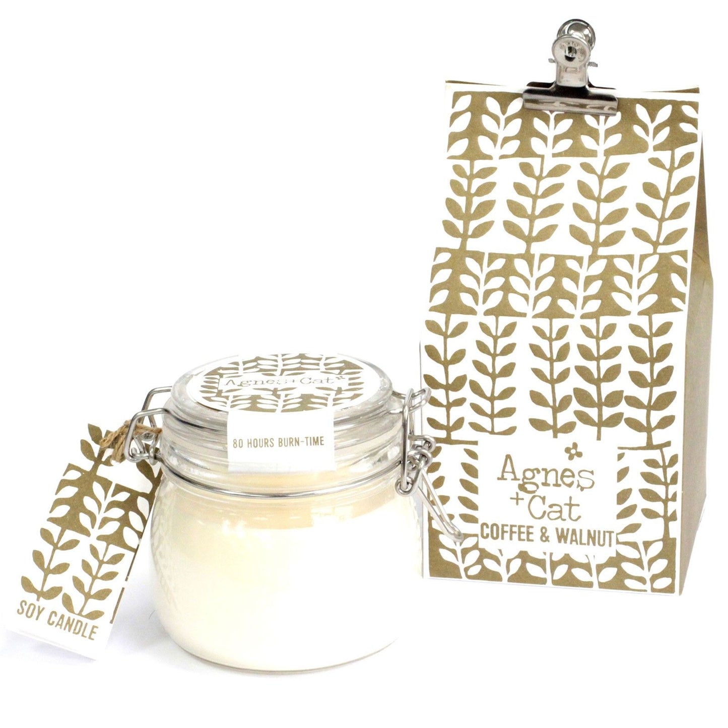 Kilner Jar Candle - Coffee and Walnut