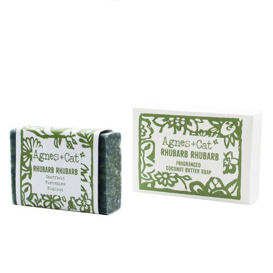 140g Ručne vyrobené mydlo - Rebarbora Rebarbora