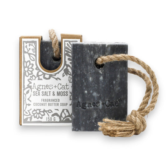 Soap On A Rope - Sea Salt And Moss