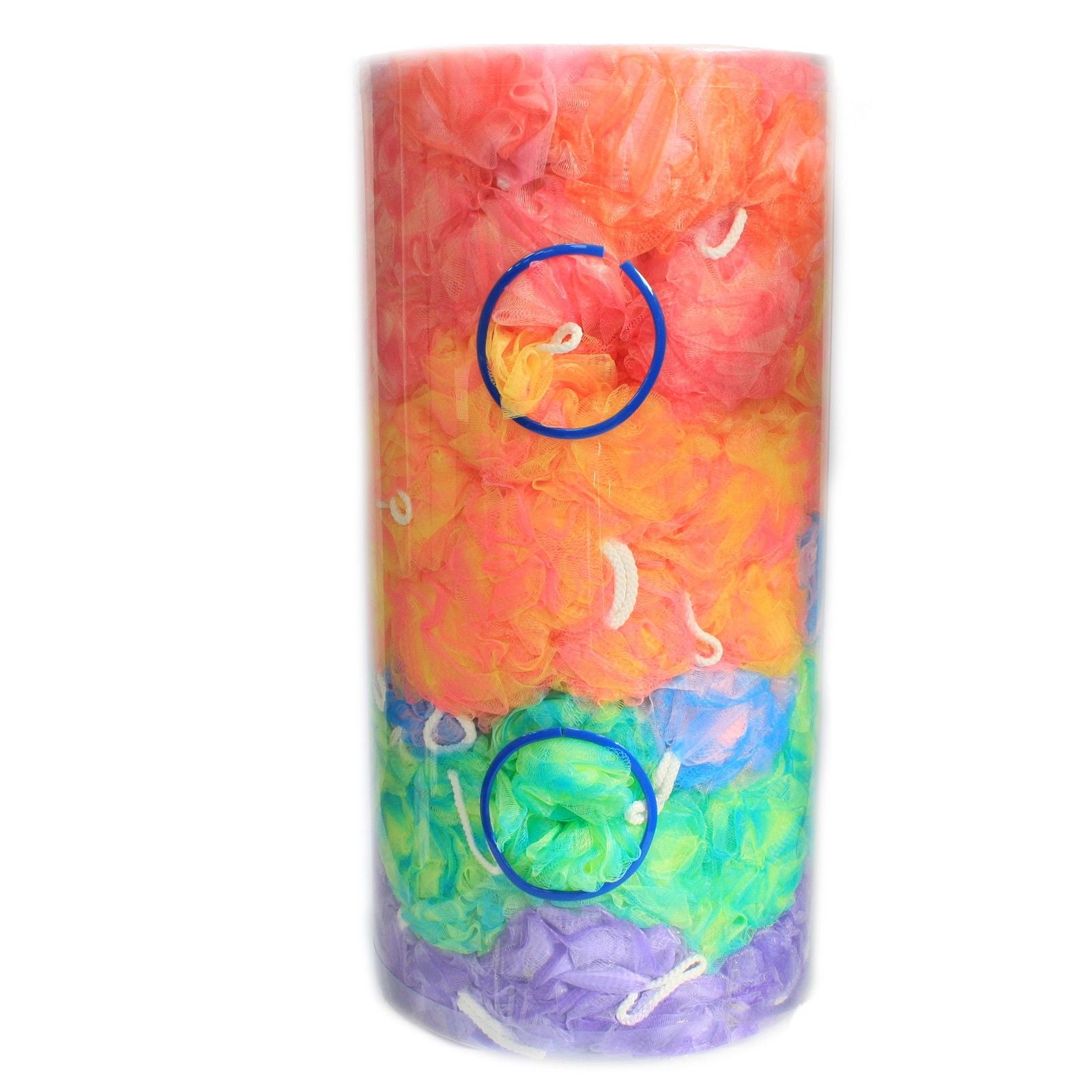 Pretty Variegated  Scrunchies 4 asst (display tube) - 40gm