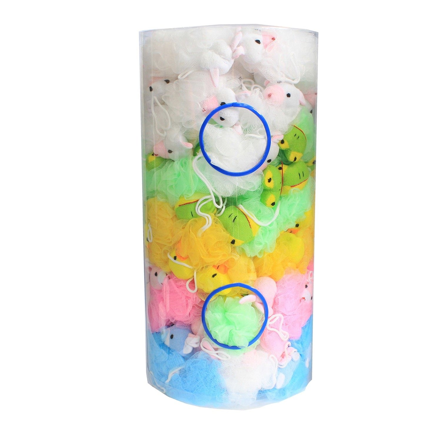Cotton Animal Scrunchies 5 asst (display tube) - 27gm